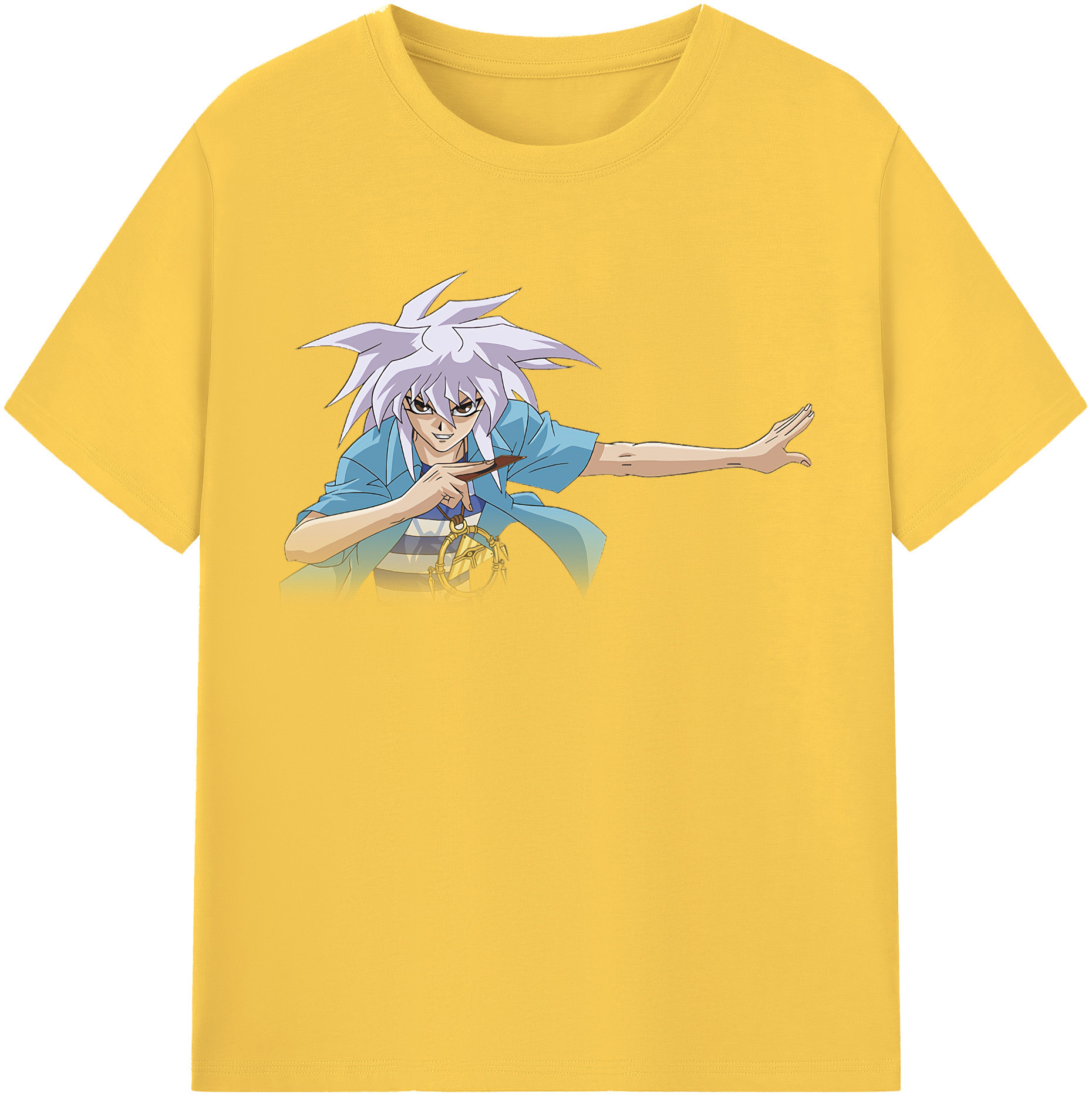 （画像用） 遊☆戯☆王 Yu-Gi-Oh! 綿100％半袖Tシャツ（フロントプリント）