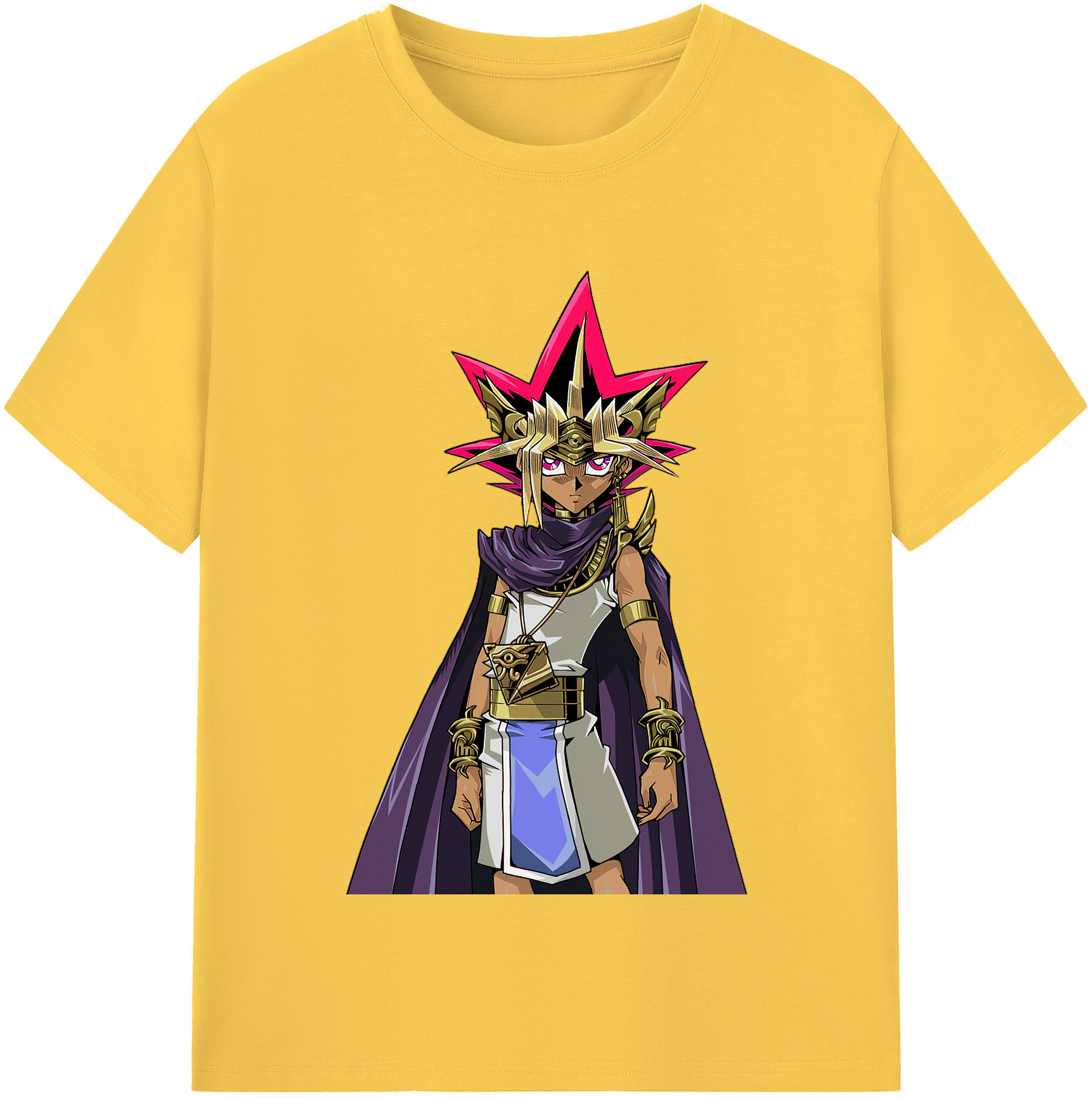 （画像用） 遊☆戯☆王 Yu-Gi-Oh! 綿100％半袖Tシャツ（フロントプリント）