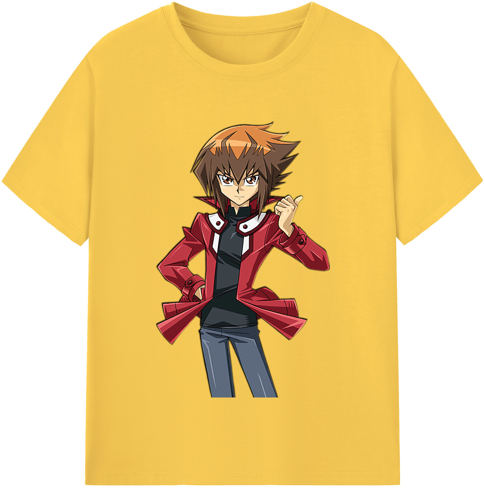 （画像用） 遊☆戯☆王 Yu-Gi-Oh! 綿100％半袖Tシャツ（フロントプリント）
