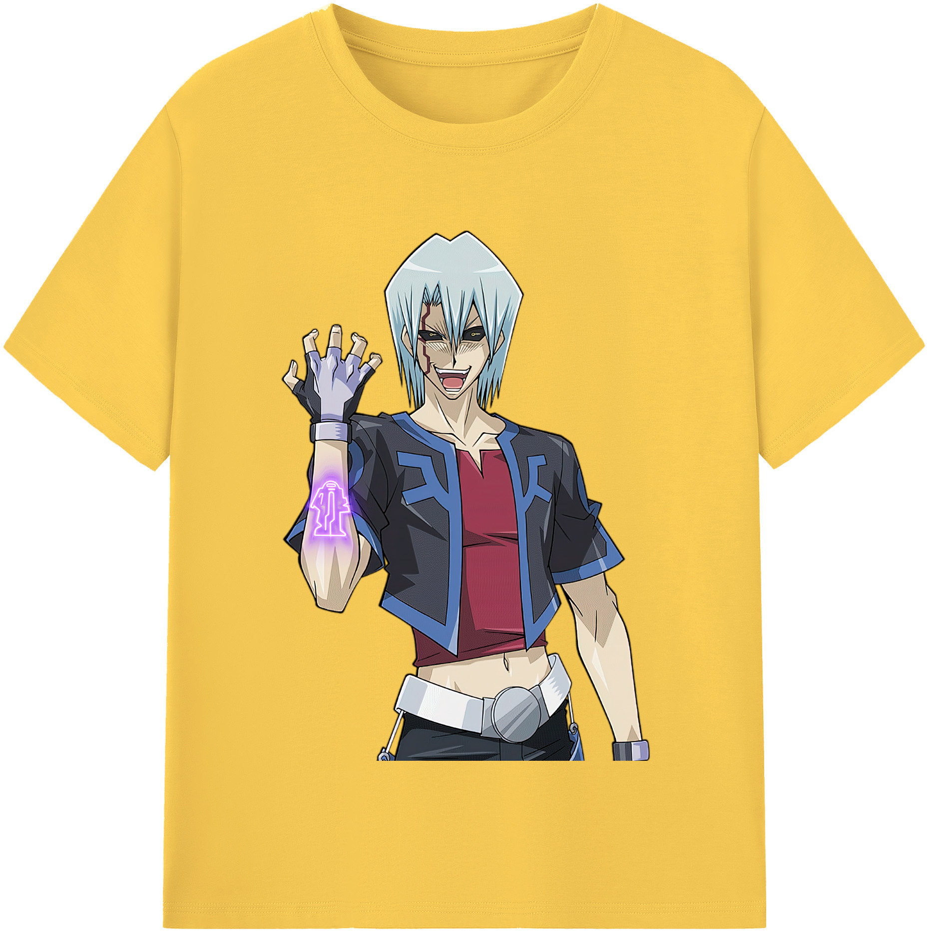 （画像用） 遊☆戯☆王 Yu-Gi-Oh! 綿100％半袖Tシャツ（フロントプリント）