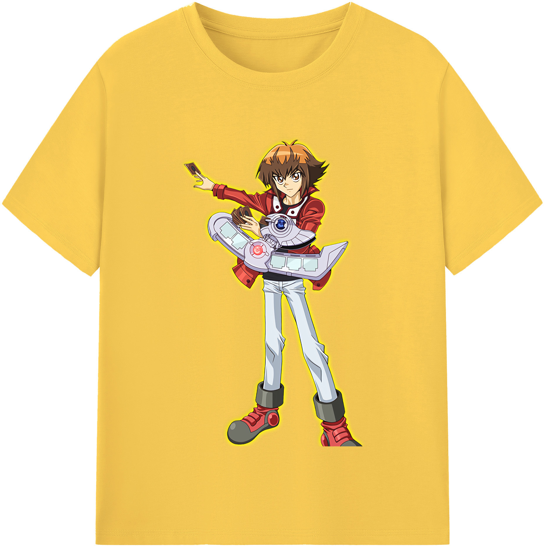 （画像用） 遊☆戯☆王 Yu-Gi-Oh! 綿100％半袖Tシャツ（フロントプリント）