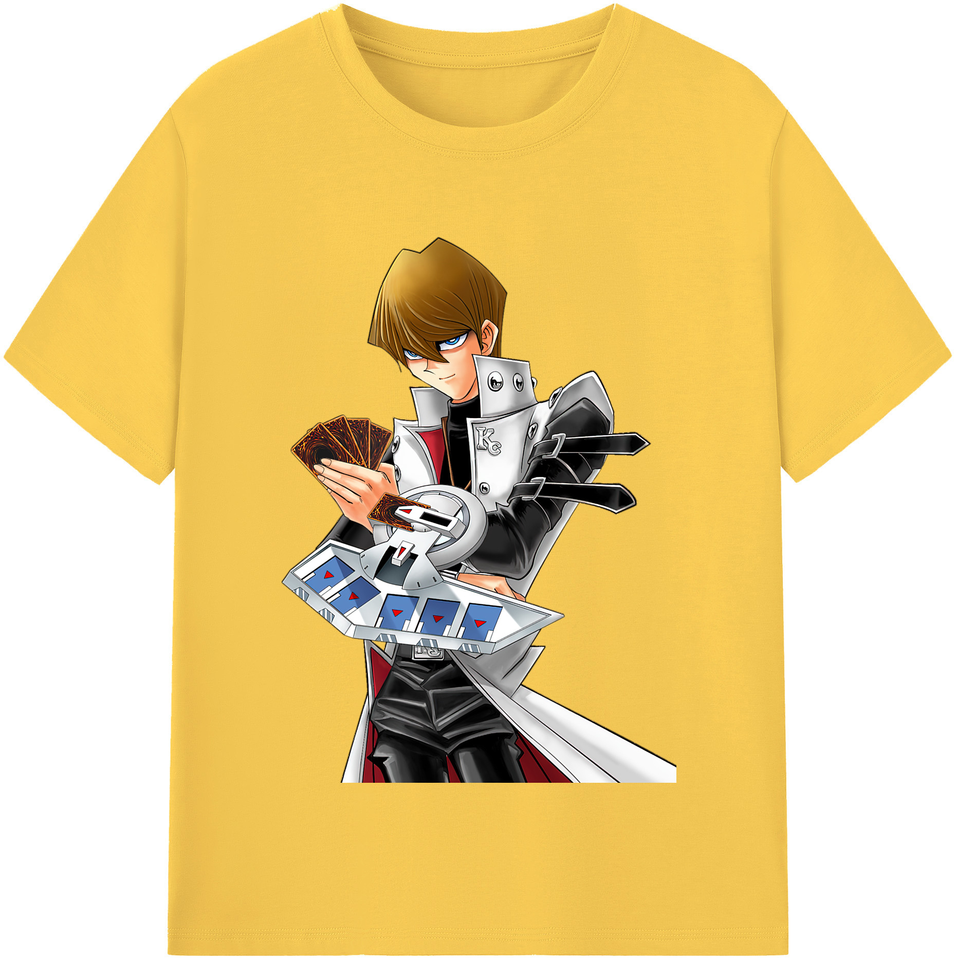 （画像用） 遊☆戯☆王 Yu-Gi-Oh! 綿100％半袖Tシャツ（フロントプリント）