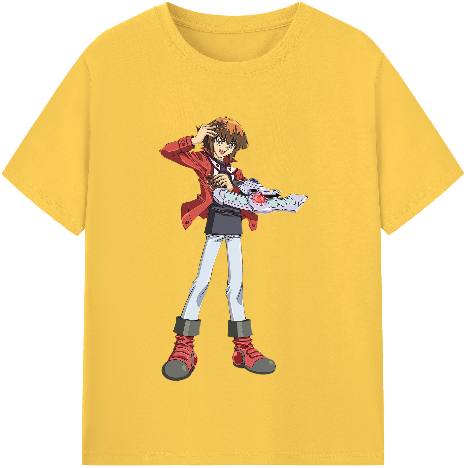 （画像用） 遊☆戯☆王 Yu-Gi-Oh! 綿100％半袖Tシャツ（フロントプリント）