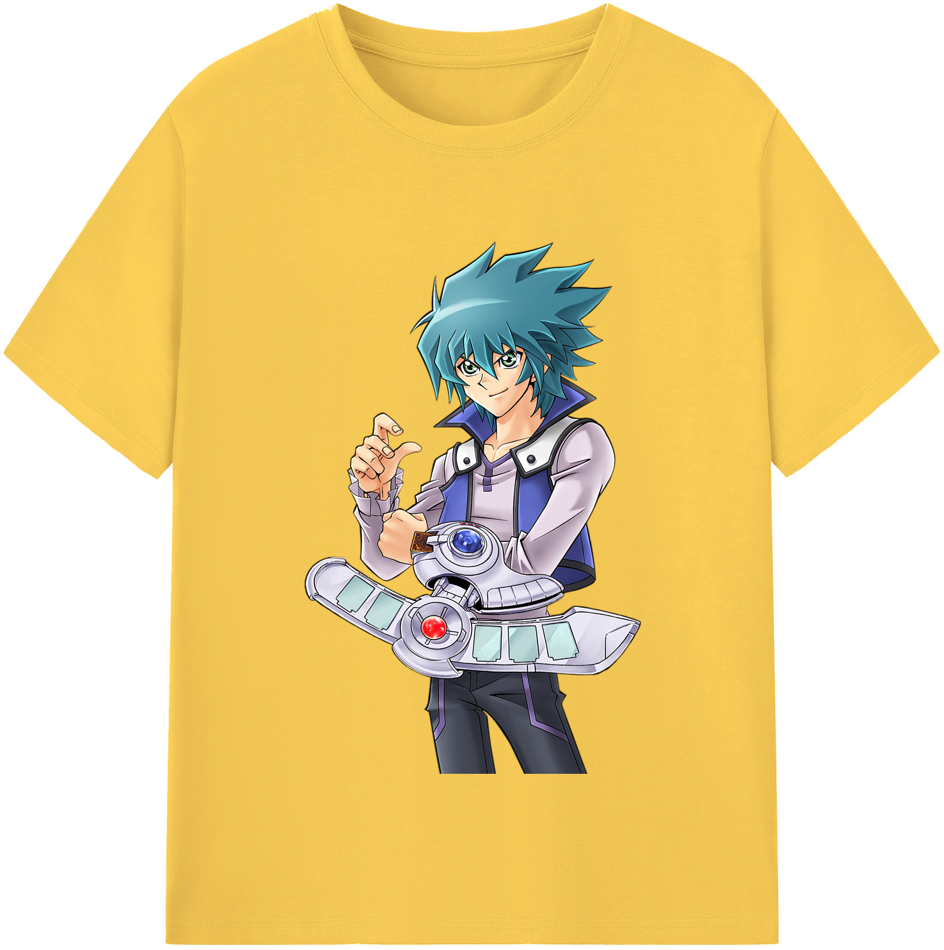 （画像用） 遊☆戯☆王 Yu-Gi-Oh! 綿100％半袖Tシャツ（フロントプリント）
