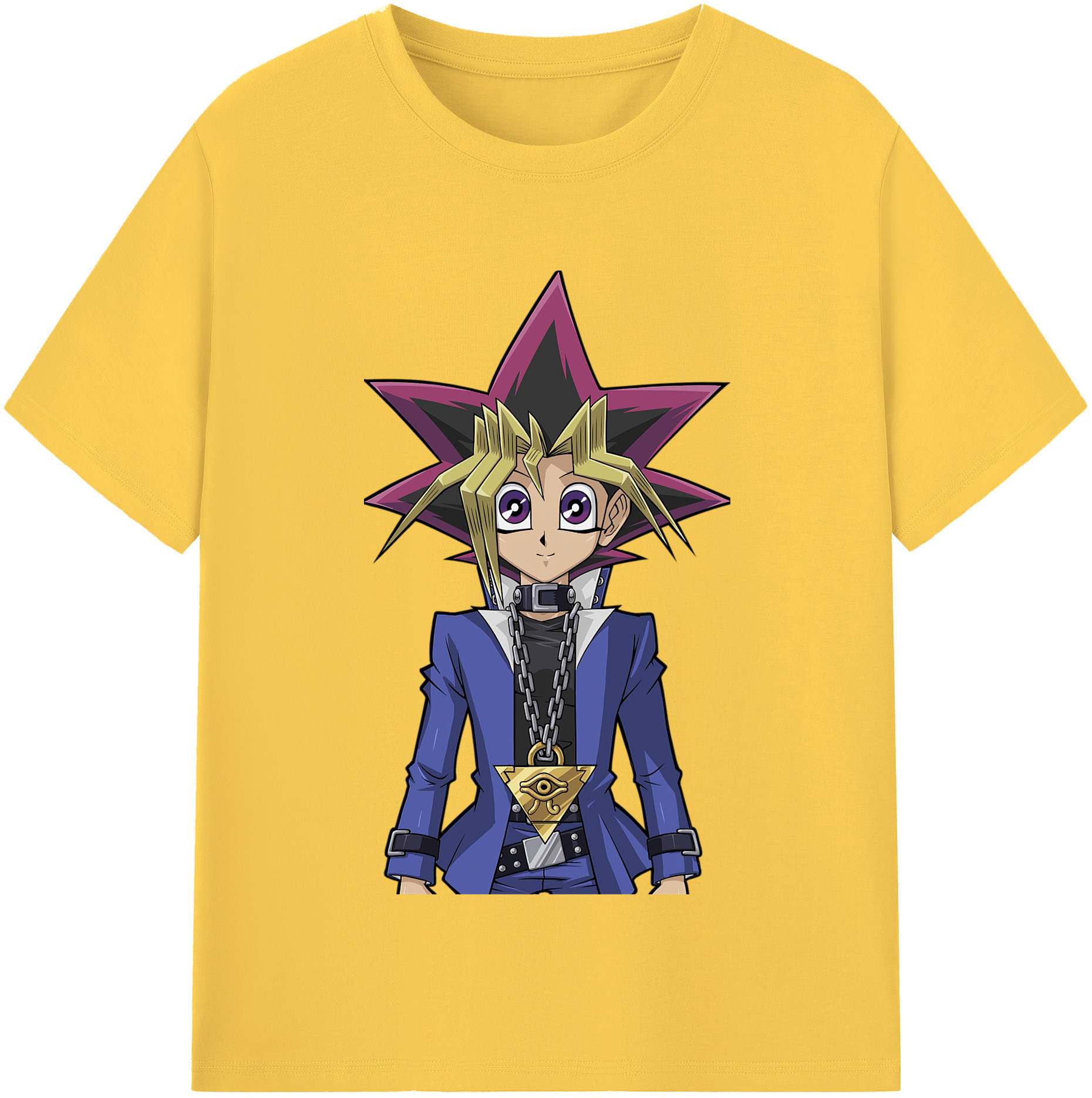 （画像用） 遊☆戯☆王 Yu-Gi-Oh! 綿100％半袖Tシャツ（フロントプリント）