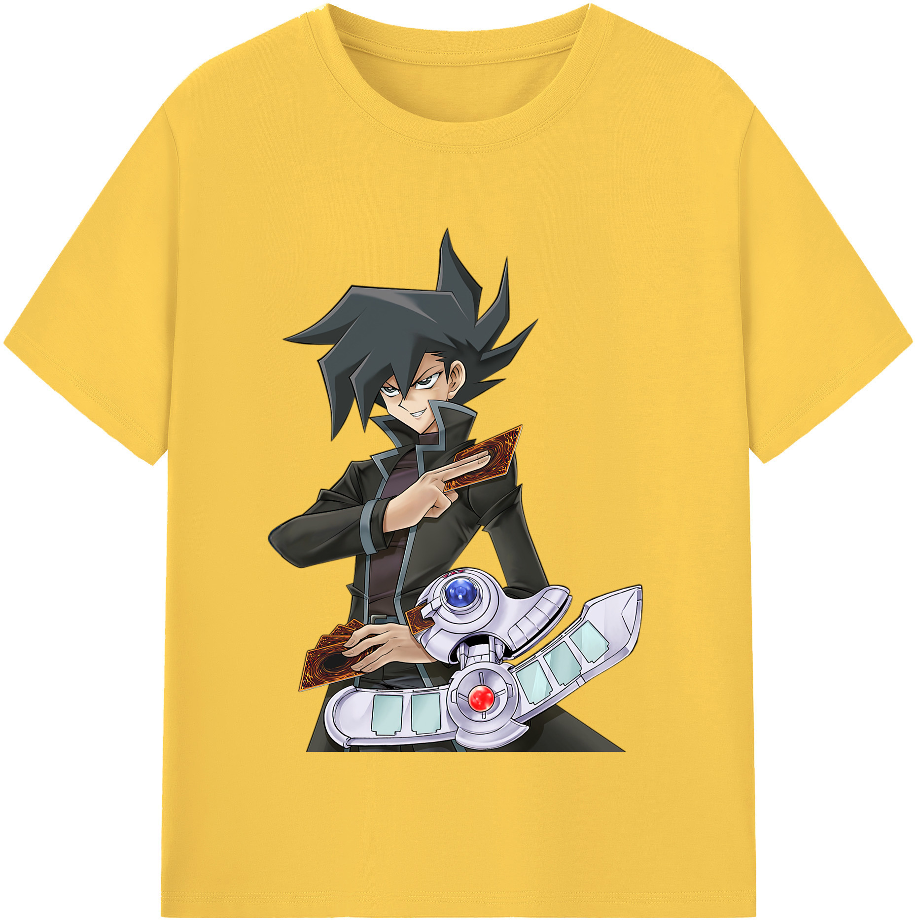 （画像用） 遊☆戯☆王 Yu-Gi-Oh! 綿100％半袖Tシャツ（フロントプリント）