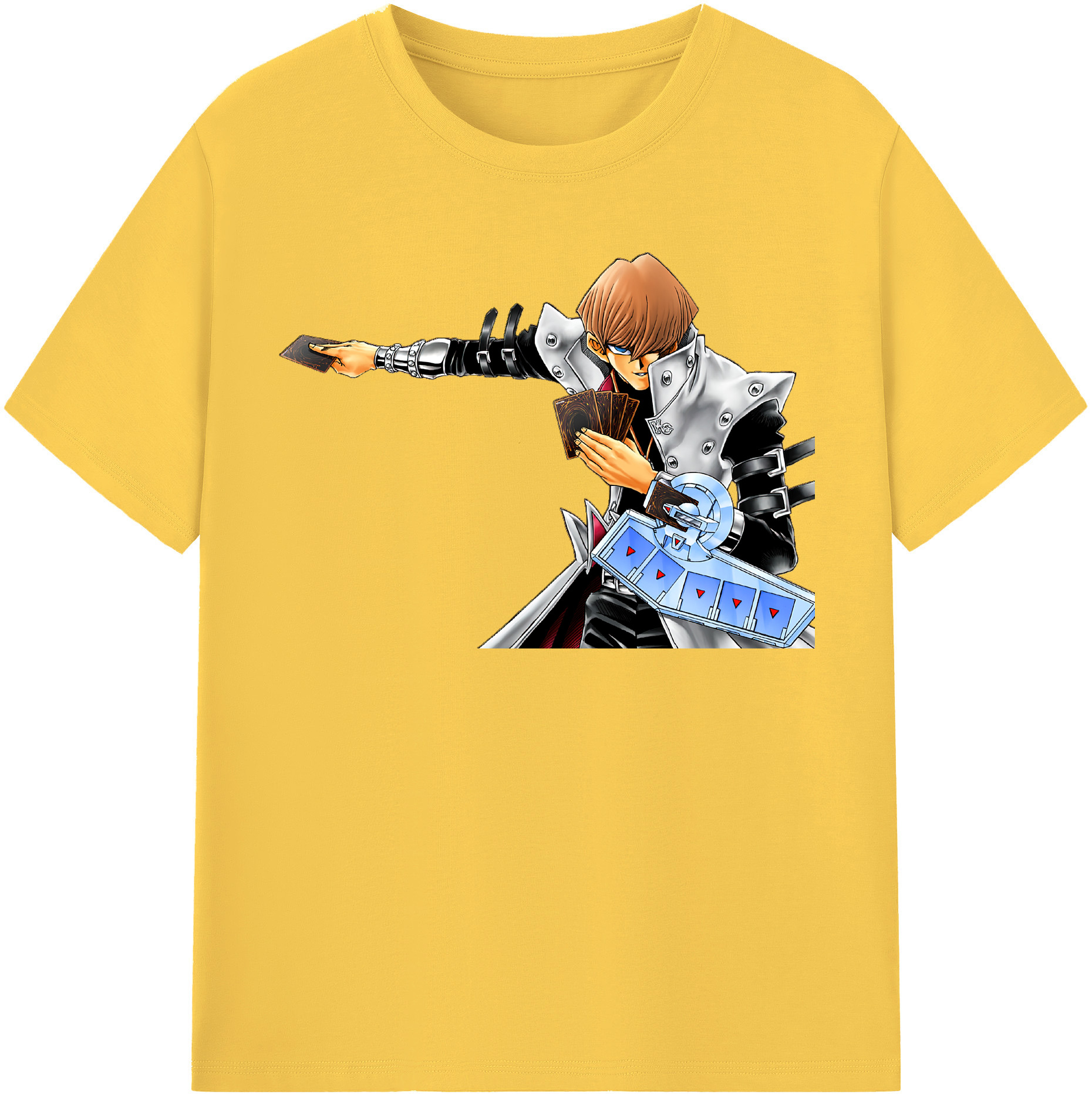 （画像用） 遊☆戯☆王 Yu-Gi-Oh! 綿100％半袖Tシャツ（フロントプリント）
