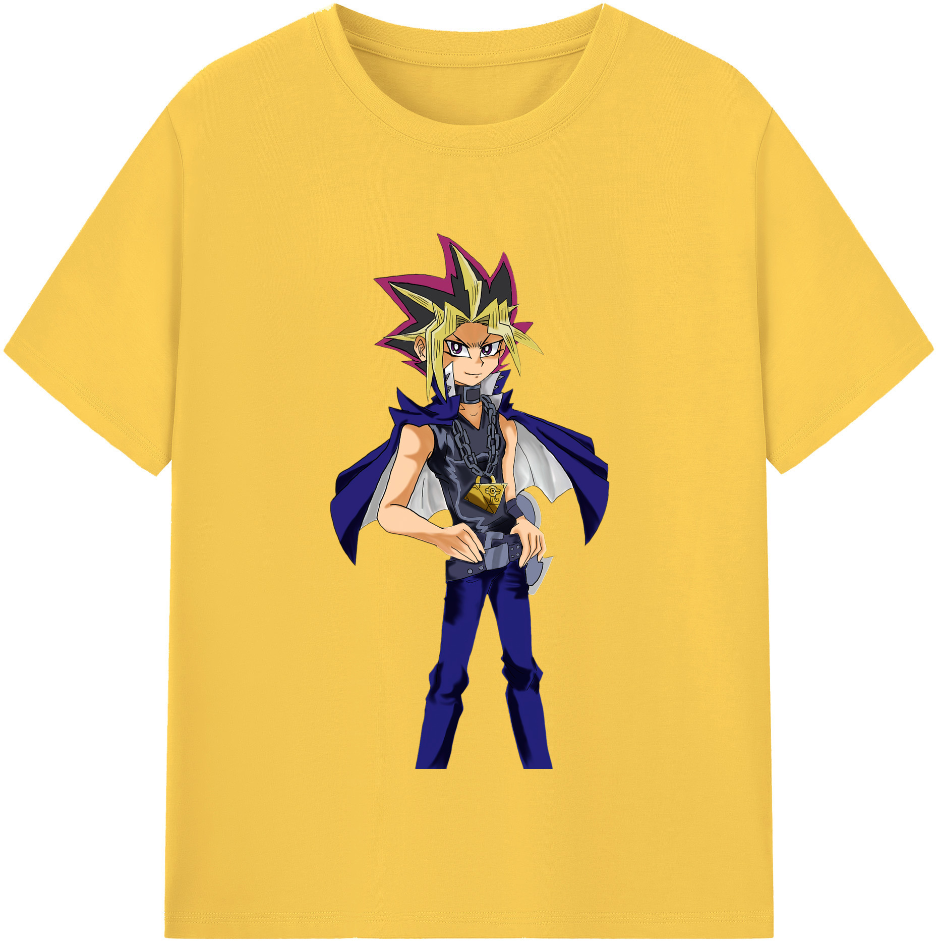 （画像用） 遊☆戯☆王 Yu-Gi-Oh! 綿100％半袖Tシャツ（フロントプリント）