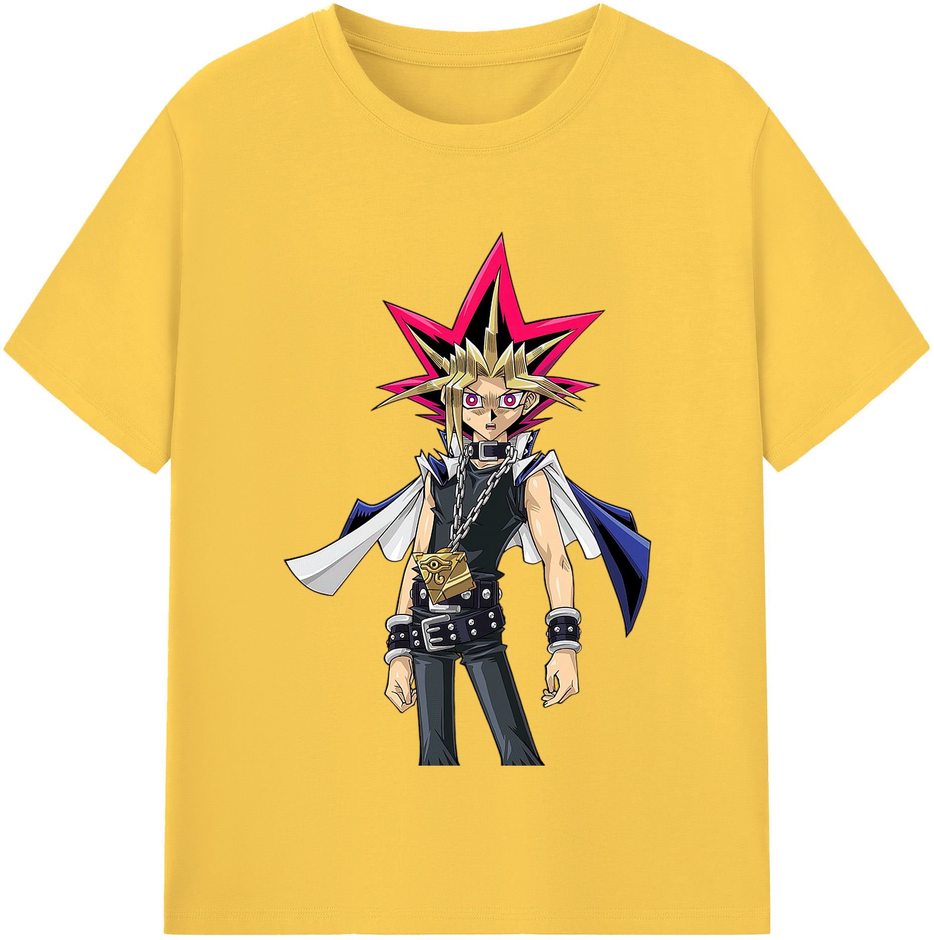 （画像用） 遊☆戯☆王 Yu-Gi-Oh! 綿100％半袖Tシャツ（フロントプリント）