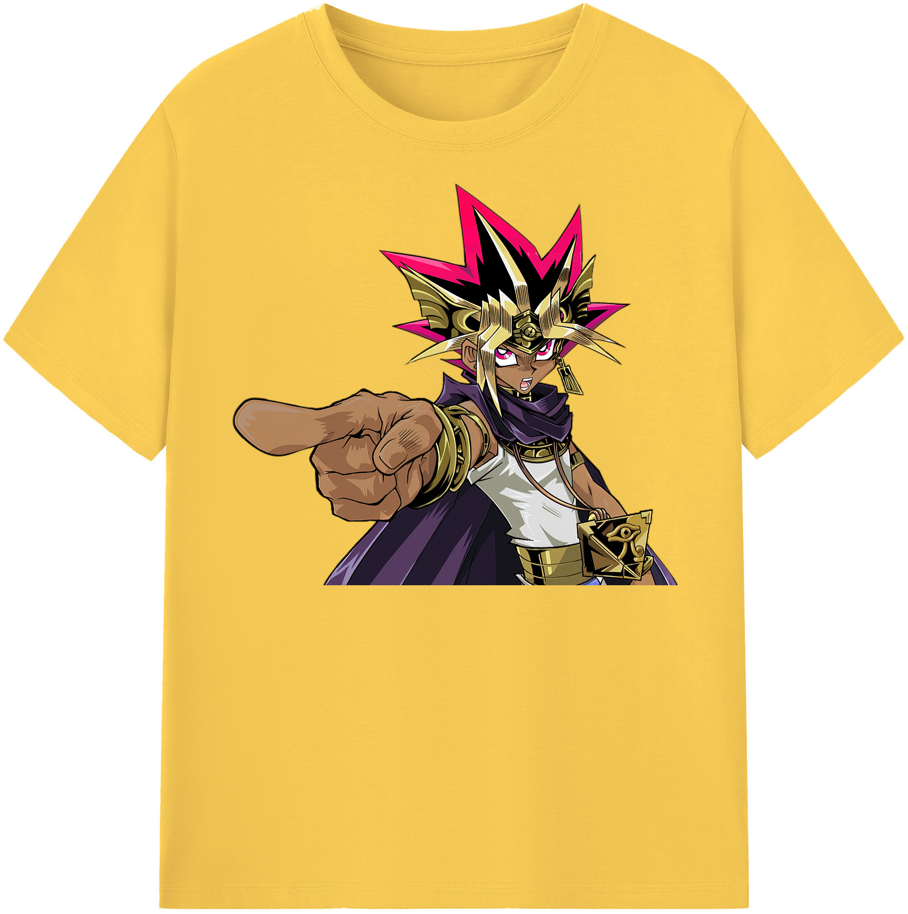 （画像用） 遊☆戯☆王 Yu-Gi-Oh! 綿100％半袖Tシャツ（フロントプリント）