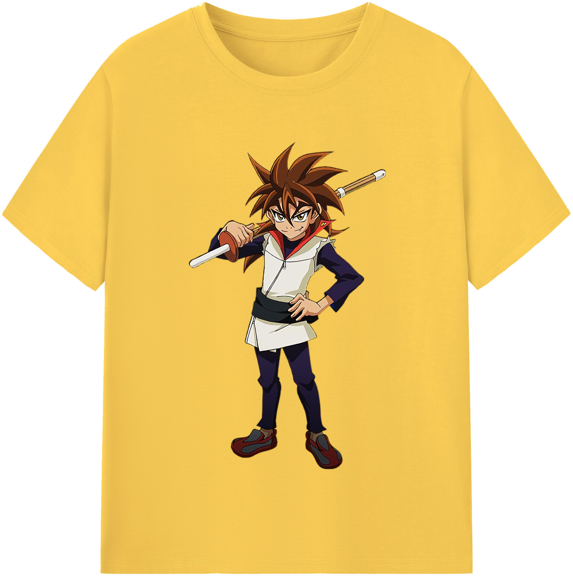 （画像用） 遊☆戯☆王 Yu-Gi-Oh! 綿100％半袖Tシャツ（フロントプリント）
