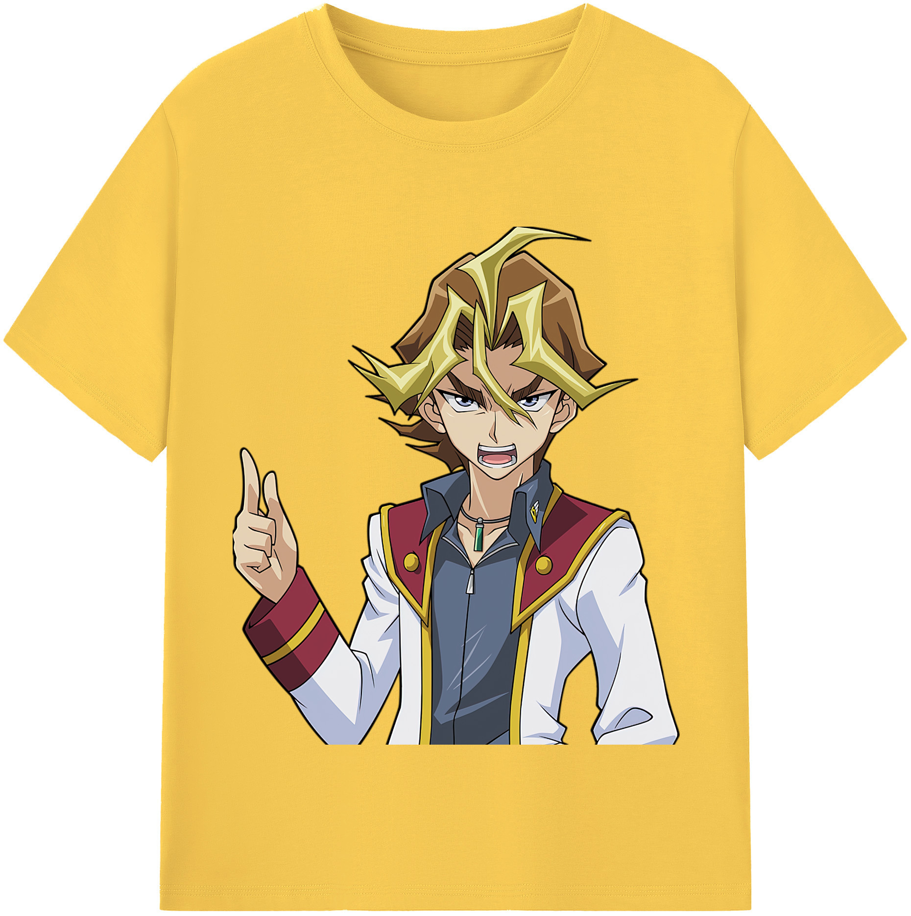 （画像用） 遊☆戯☆王 Yu-Gi-Oh! 綿100％半袖Tシャツ（フロントプリント）