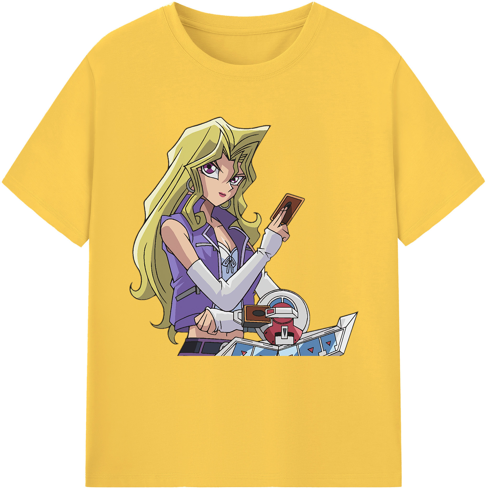（画像用） 遊☆戯☆王 Yu-Gi-Oh! 綿100％半袖Tシャツ（フロントプリント）