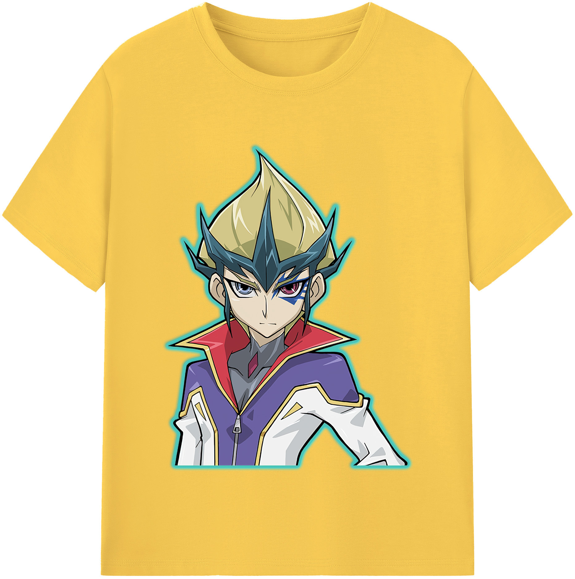（画像用） 遊☆戯☆王 Yu-Gi-Oh! 綿100％半袖Tシャツ（フロントプリント）