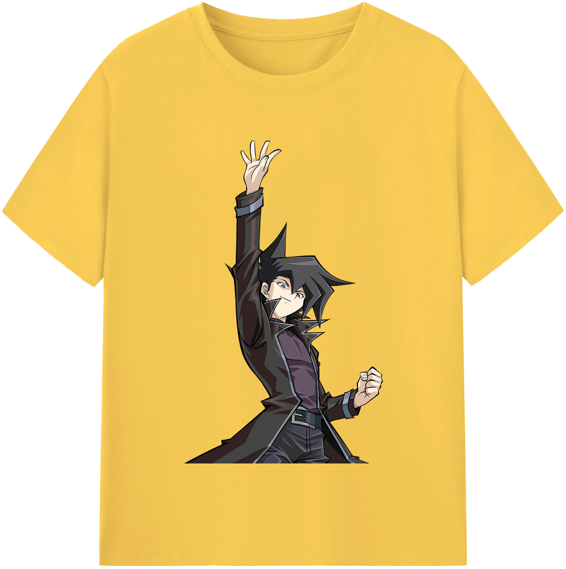 （画像用） 遊☆戯☆王 Yu-Gi-Oh! 綿100％半袖Tシャツ（フロントプリント）