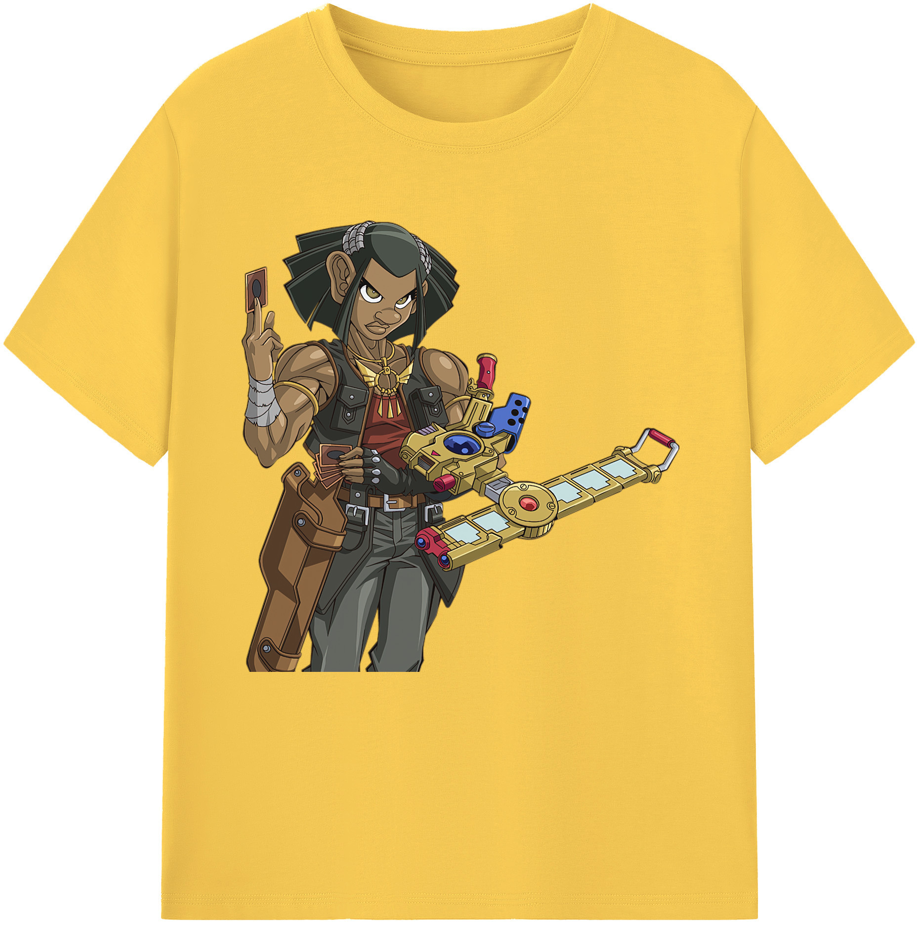 （画像用） 遊☆戯☆王 Yu-Gi-Oh! 綿100％半袖Tシャツ（フロントプリント）