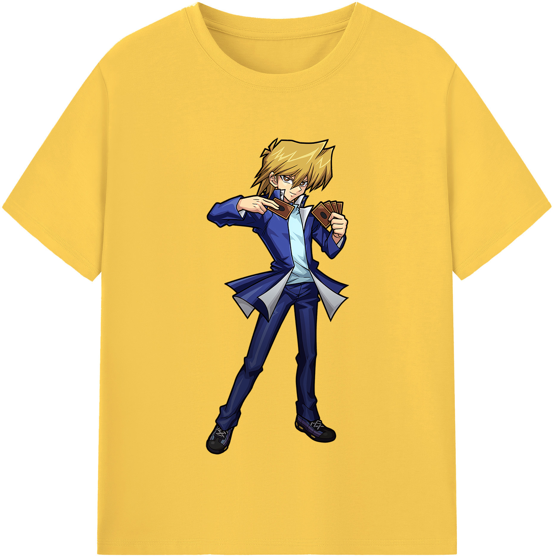 （画像用） 遊☆戯☆王 Yu-Gi-Oh! 綿100％半袖Tシャツ（フロントプリント）