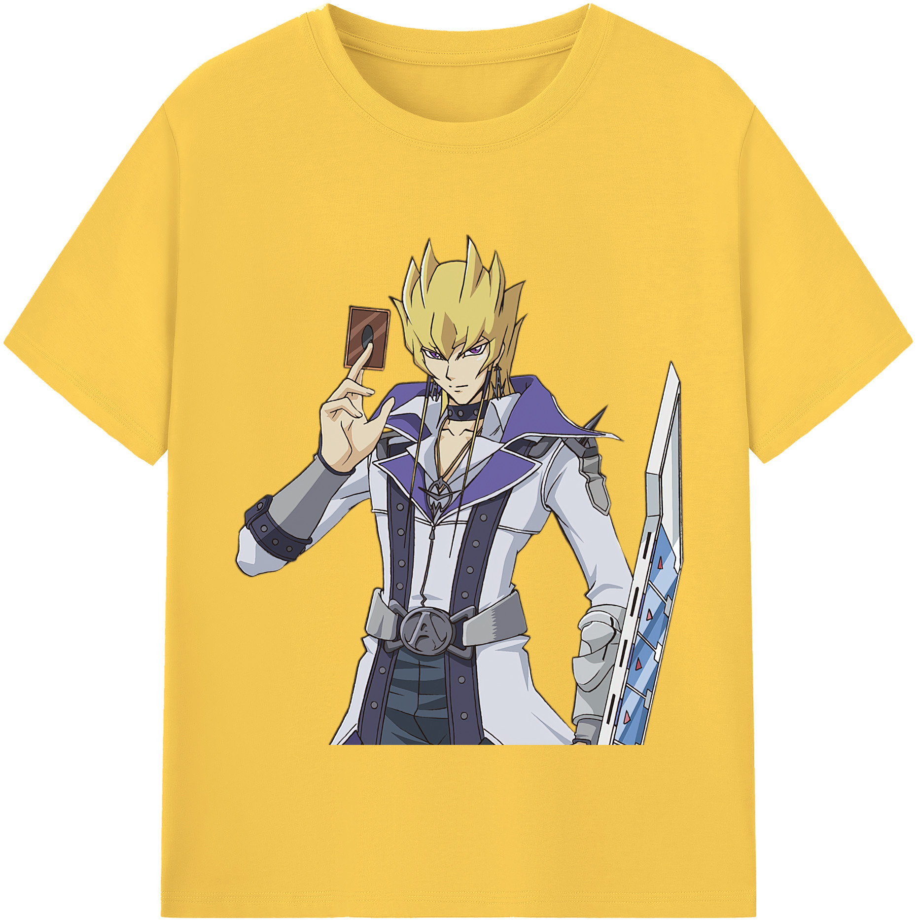 （画像用） 遊☆戯☆王 Yu-Gi-Oh! 綿100％半袖Tシャツ（フロントプリント）