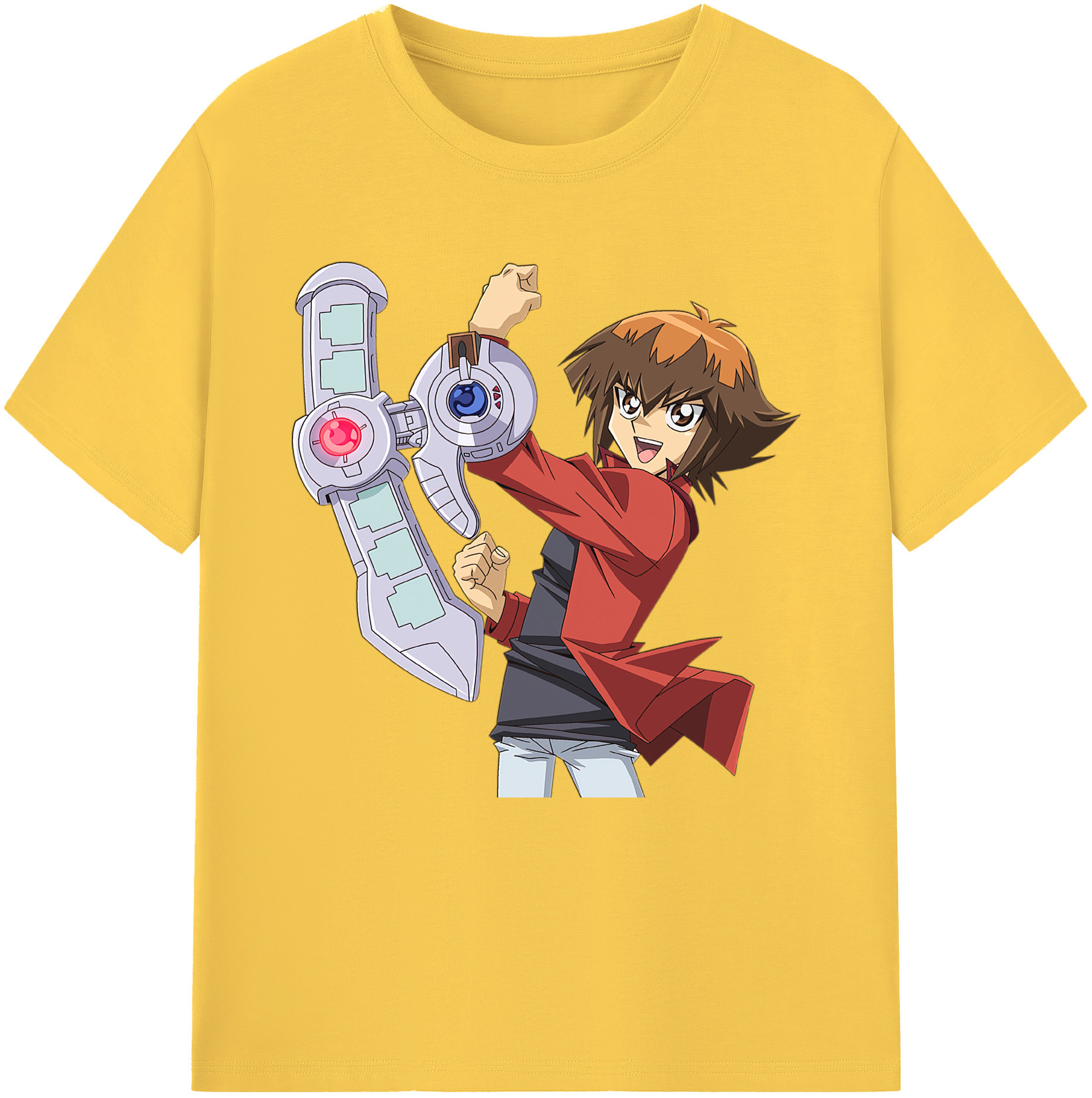 （画像用） 遊☆戯☆王 Yu-Gi-Oh! 綿100％半袖Tシャツ（フロントプリント）