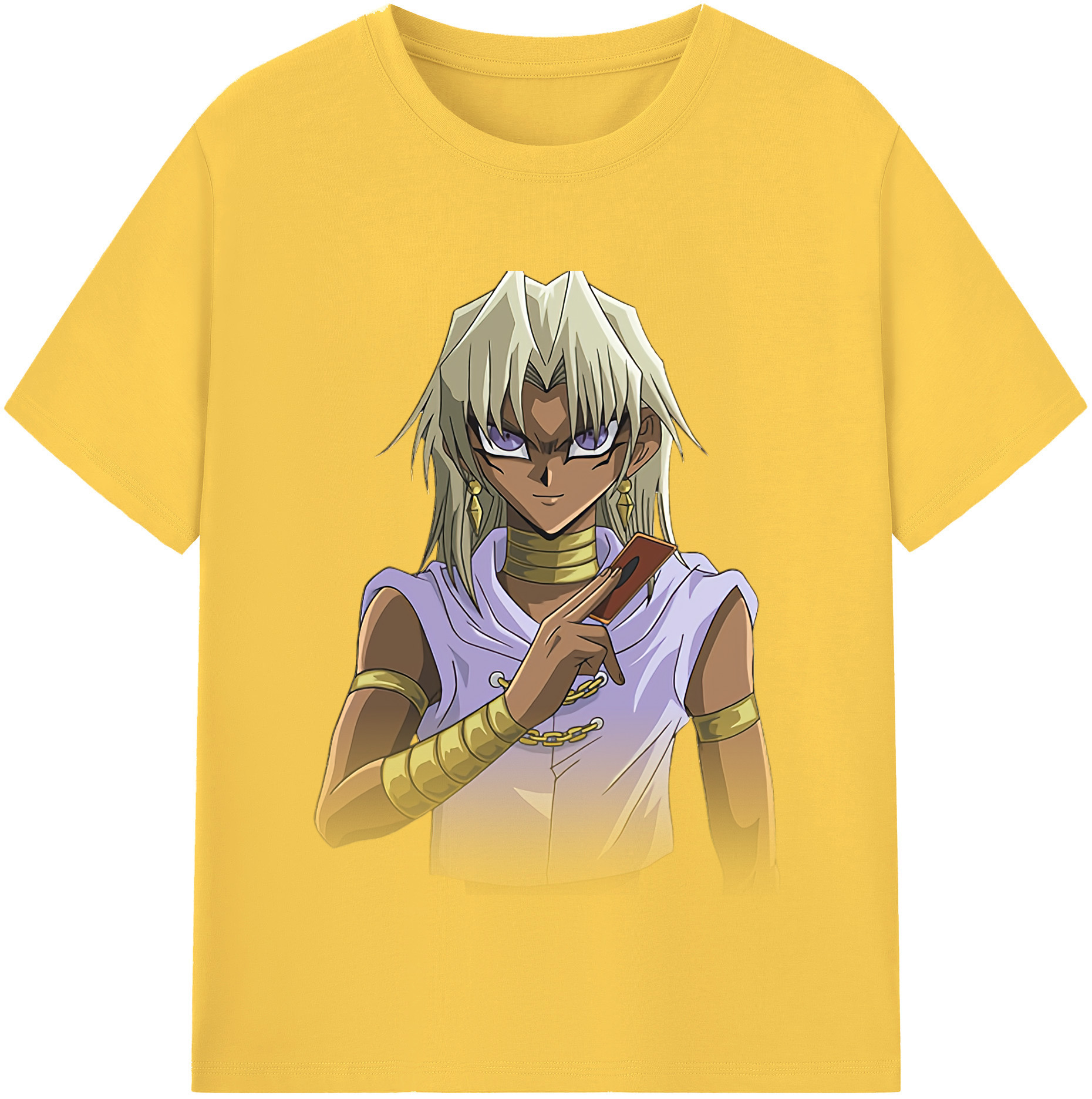 （画像用） 遊☆戯☆王 Yu-Gi-Oh! 綿100％半袖Tシャツ（フロントプリント）