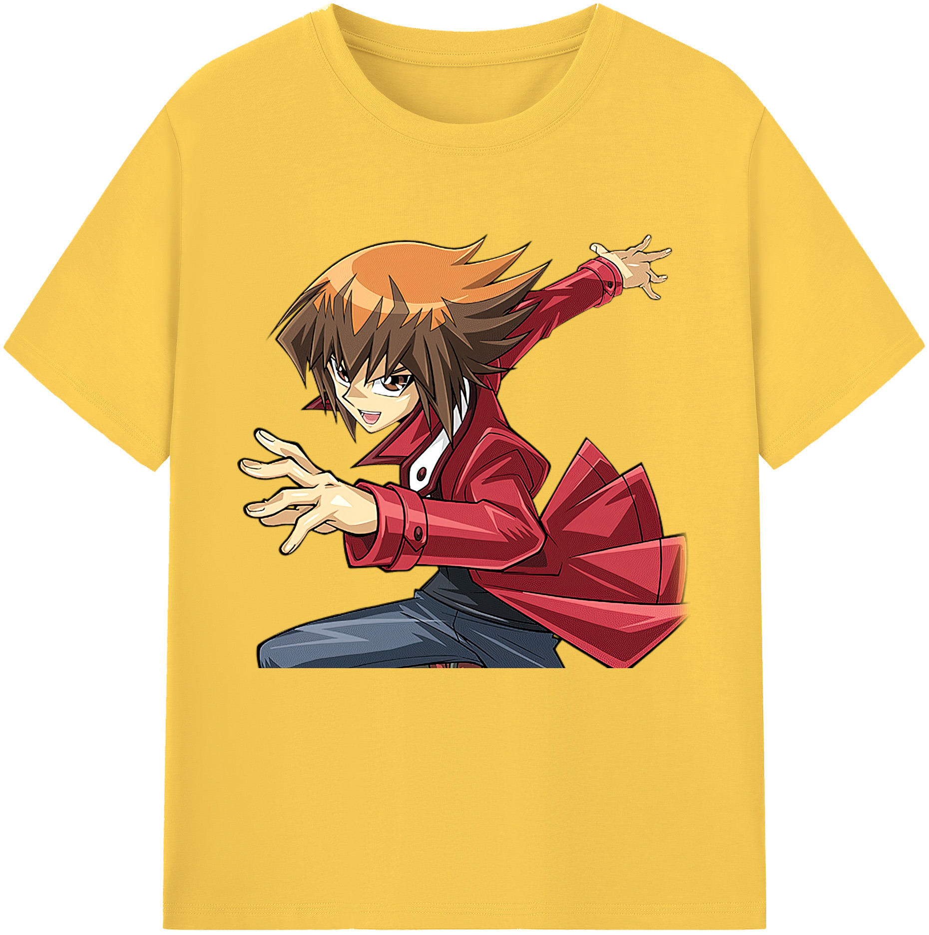 （画像用） 遊☆戯☆王 Yu-Gi-Oh! 綿100％半袖Tシャツ（フロントプリント）