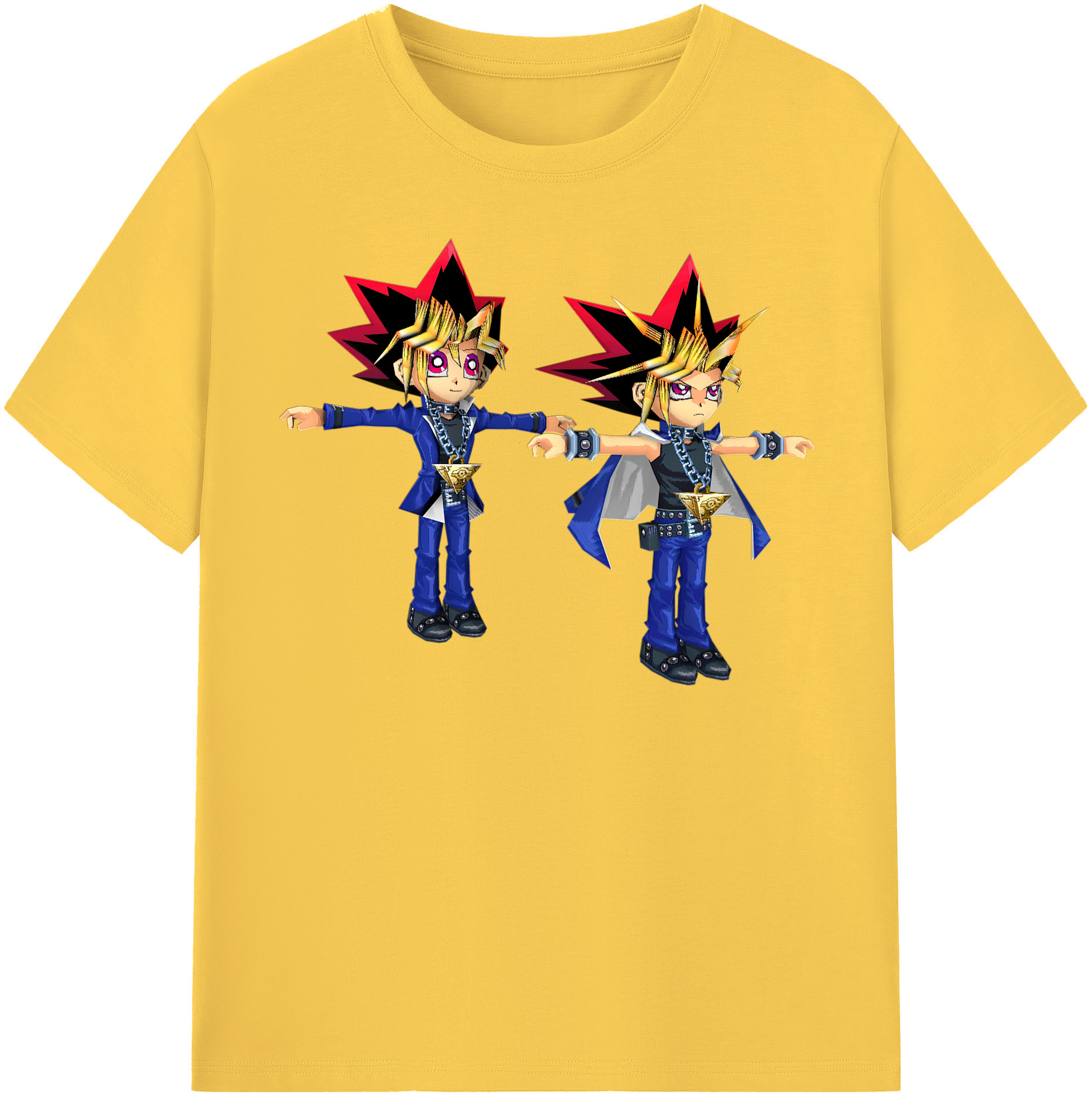 （画像用） 遊☆戯☆王 Yu-Gi-Oh! 綿100％半袖Tシャツ（フロントプリント）