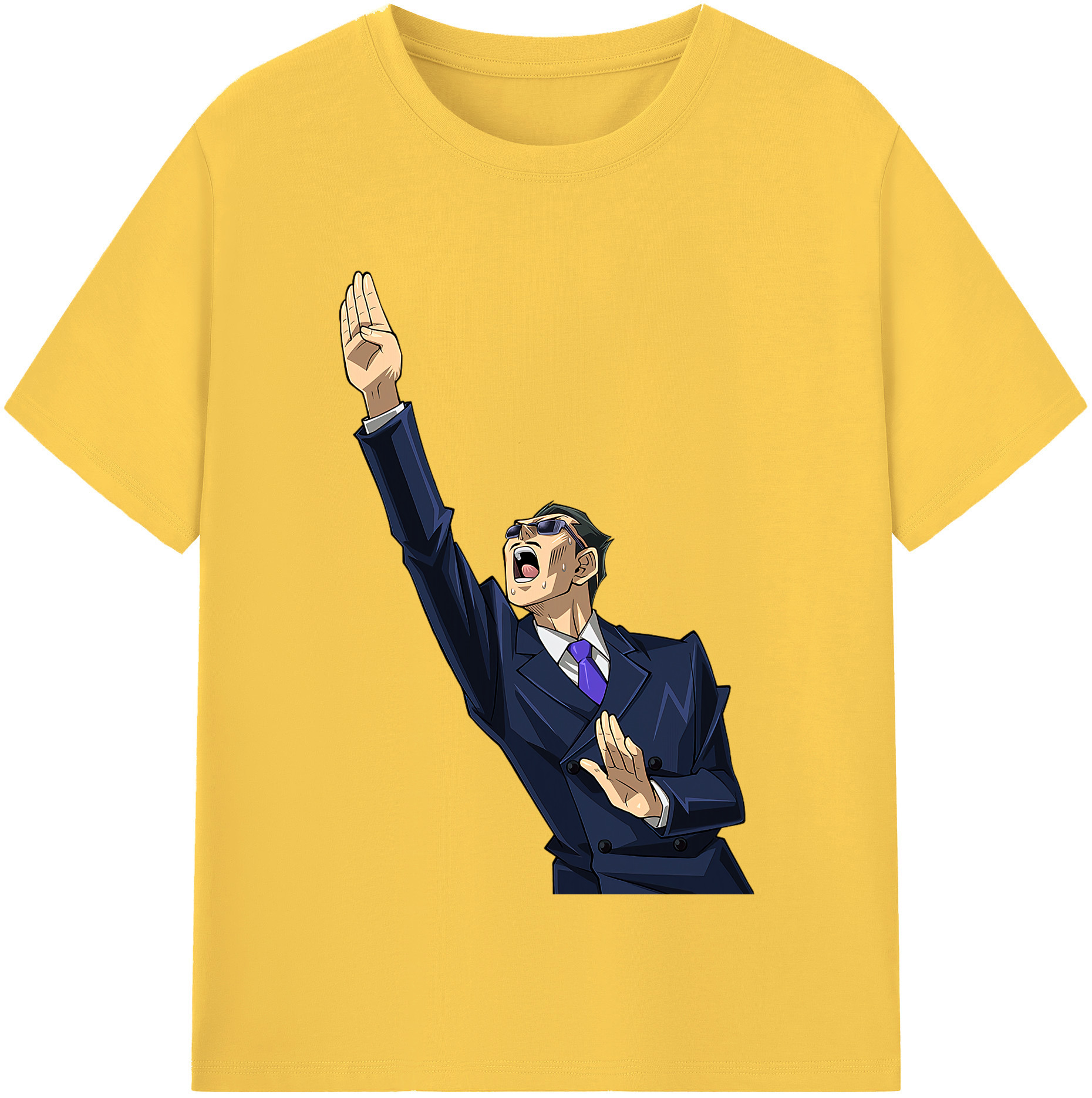 （画像用） 遊☆戯☆王 Yu-Gi-Oh! 綿100％半袖Tシャツ（フロントプリント）