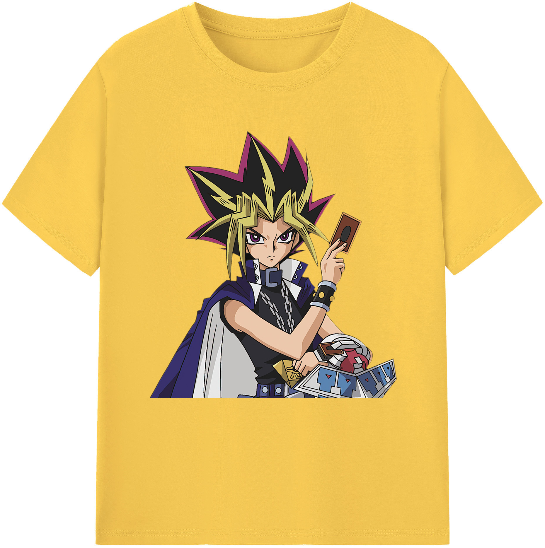 （画像用） 遊☆戯☆王 Yu-Gi-Oh! 綿100％半袖Tシャツ（フロントプリント）