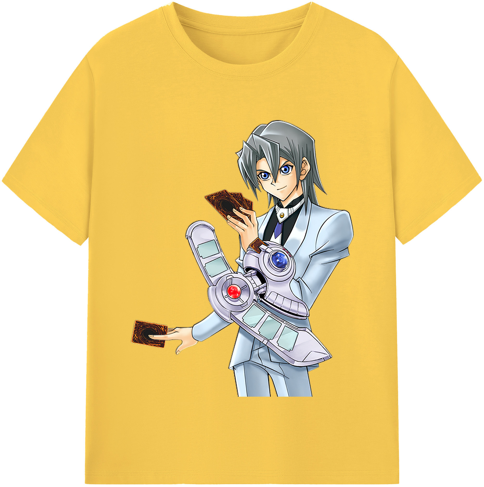 （画像用） 遊☆戯☆王 Yu-Gi-Oh! 綿100％半袖Tシャツ（フロントプリント）