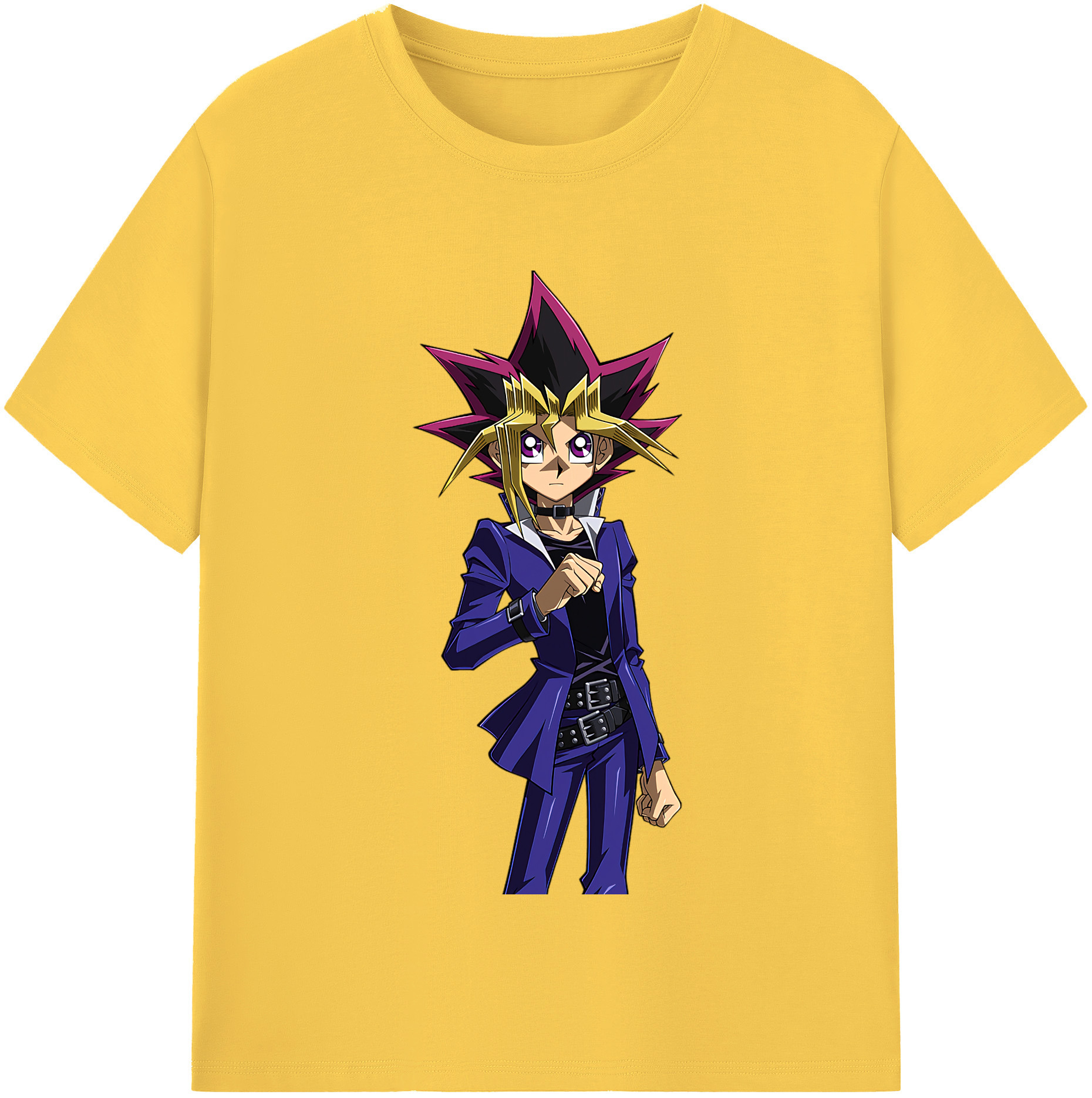 （画像用） 遊☆戯☆王 Yu-Gi-Oh! 綿100％半袖Tシャツ（フロントプリント）