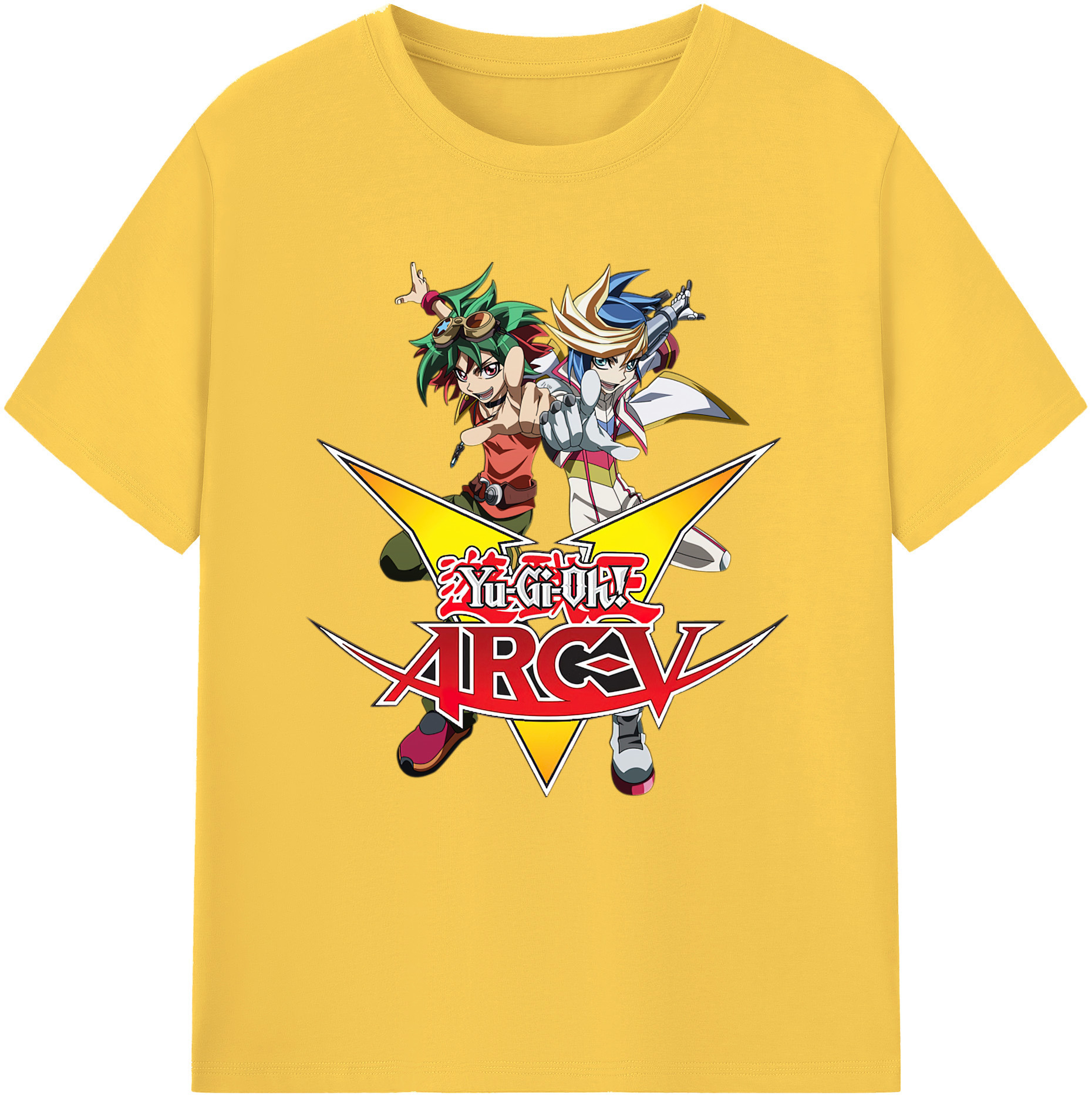 （画像用） 遊☆戯☆王 Yu-Gi-Oh! 綿100％半袖Tシャツ（フロントプリント）