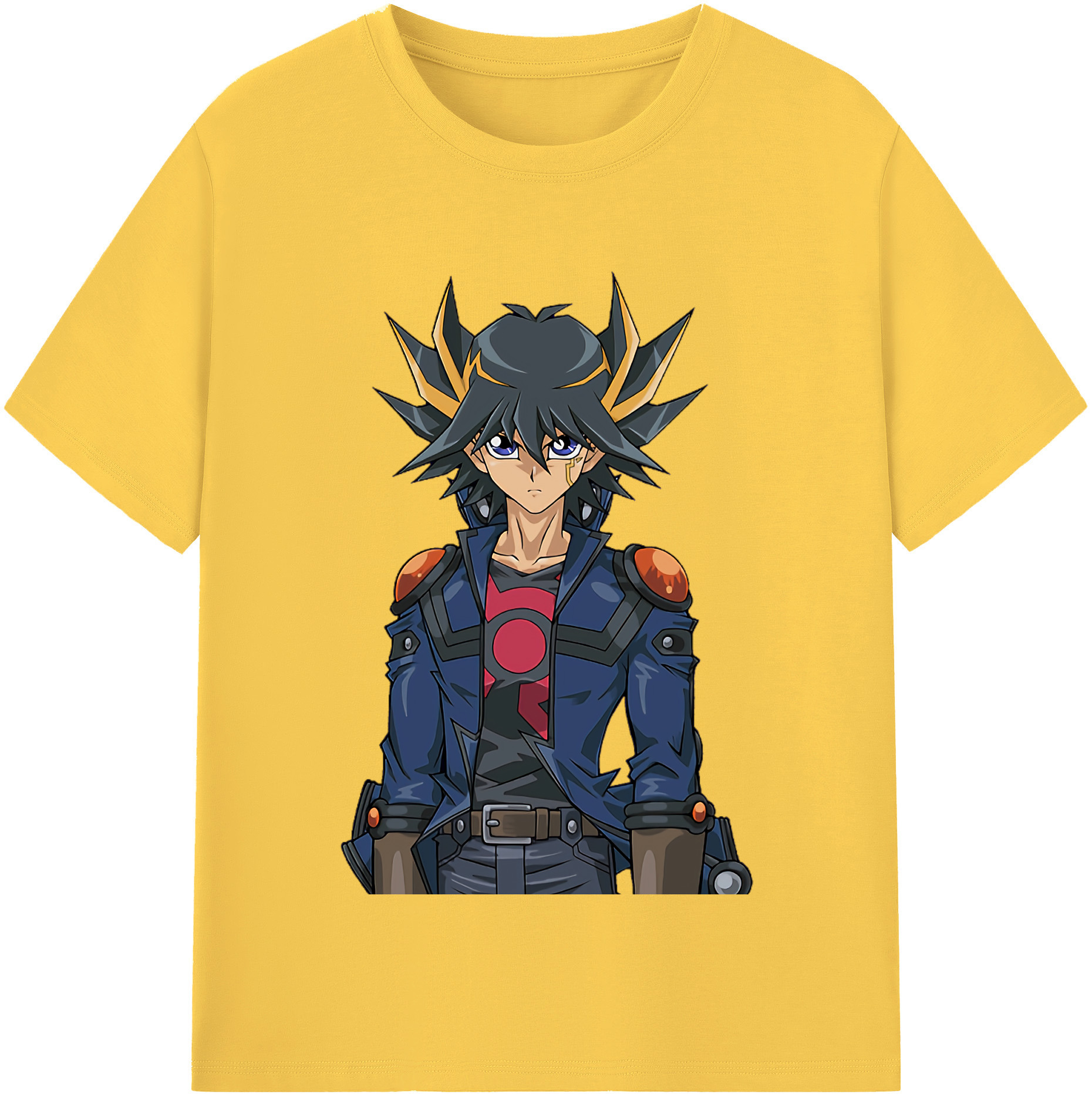 （画像用） 遊☆戯☆王 Yu-Gi-Oh! 綿100％半袖Tシャツ（フロントプリント）
