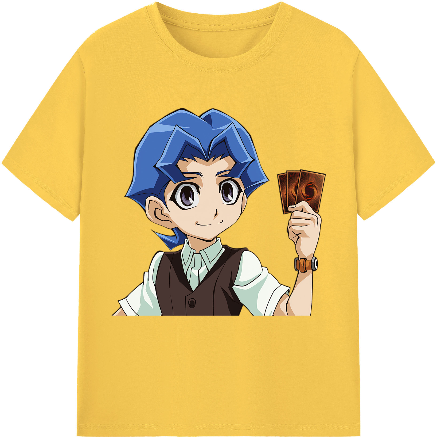 （画像用） 遊☆戯☆王 Yu-Gi-Oh! 綿100％半袖Tシャツ（フロントプリント）