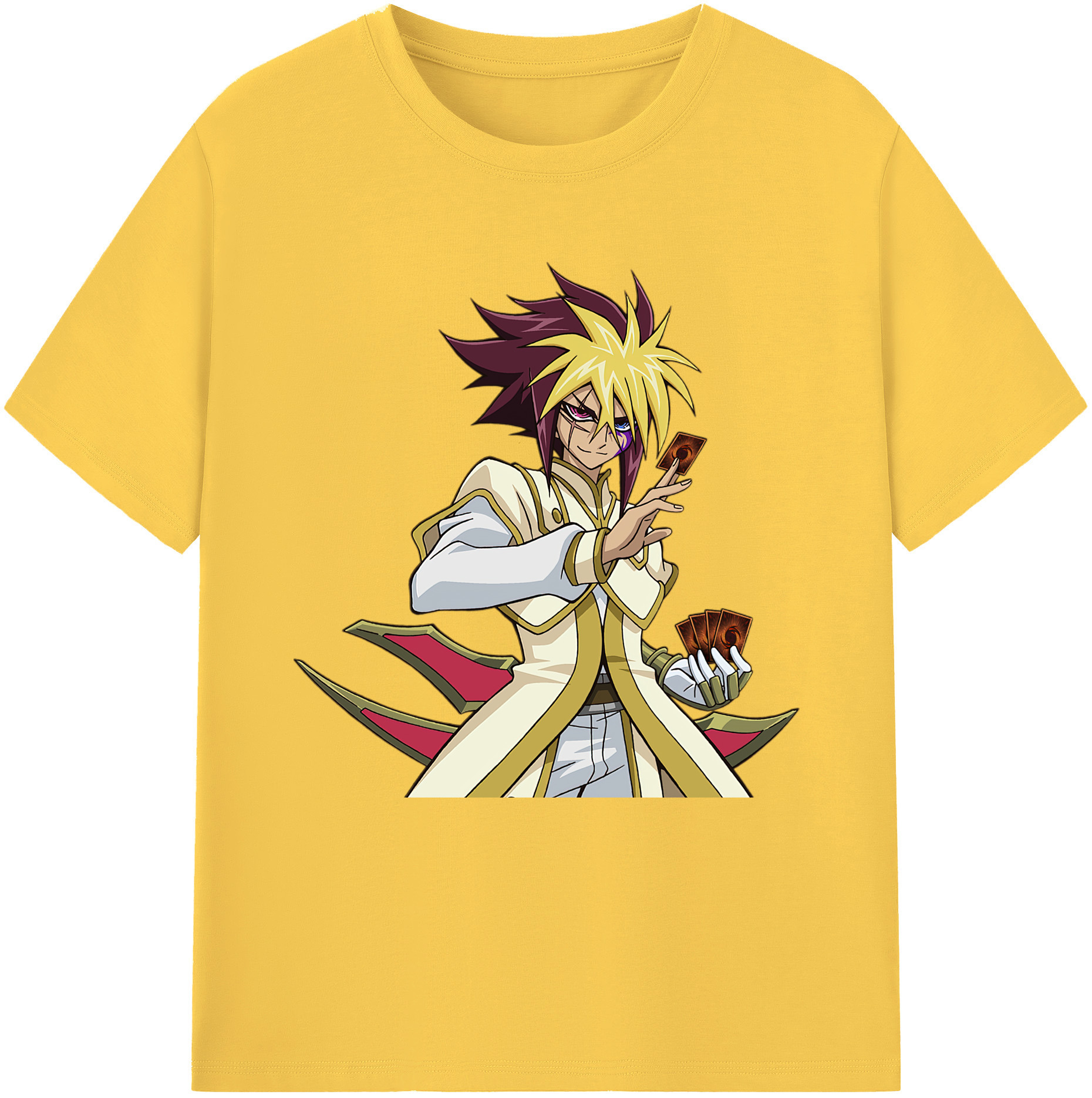 （画像用） 遊☆戯☆王 Yu-Gi-Oh! 綿100％半袖Tシャツ（フロントプリント）