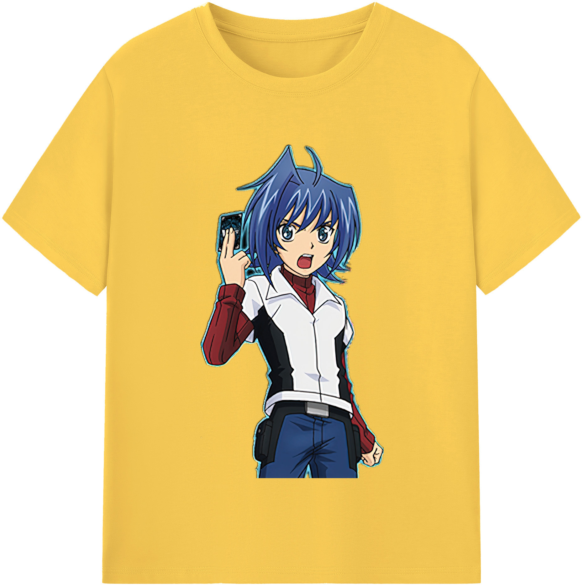 （画像用） 遊☆戯☆王 Yu-Gi-Oh! 綿100％半袖Tシャツ（フロントプリント）