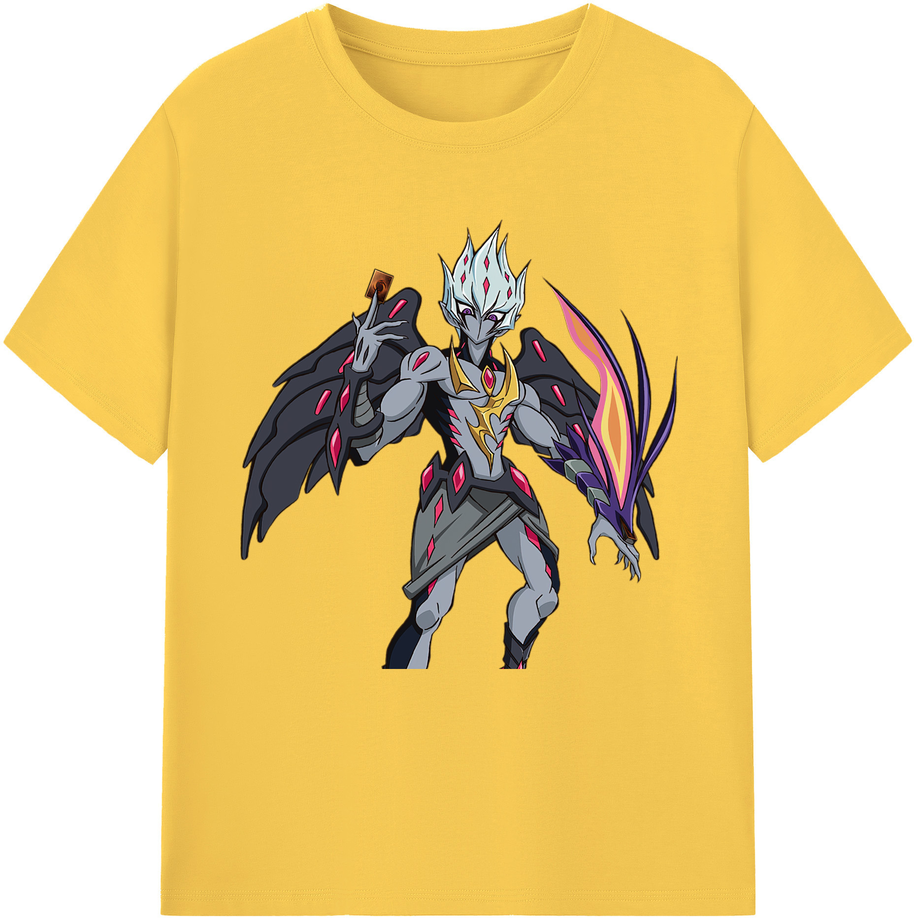（画像用） 遊☆戯☆王 Yu-Gi-Oh! 綿100％半袖Tシャツ（フロントプリント）