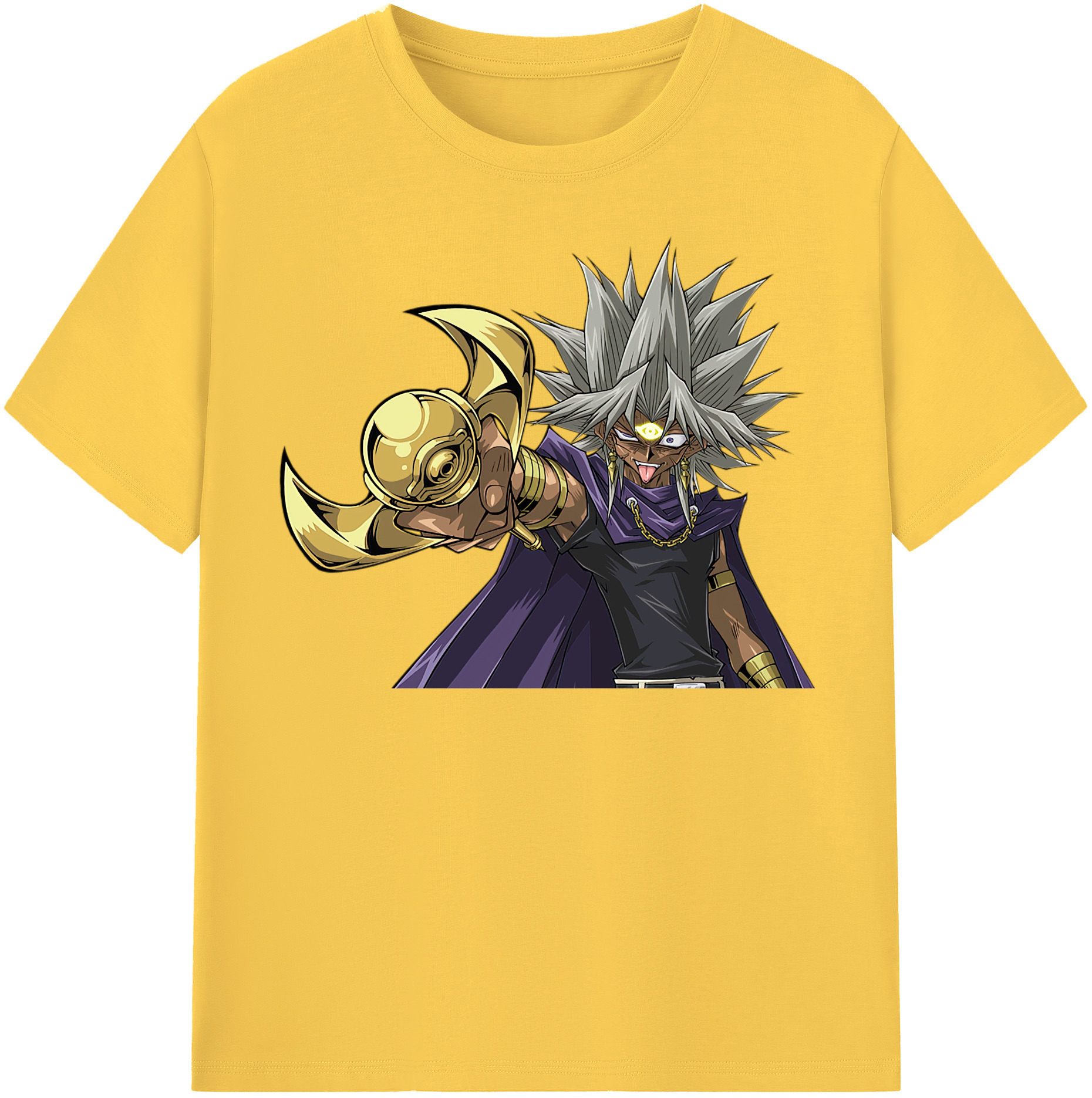 （画像用） 遊☆戯☆王 Yu-Gi-Oh! 綿100％半袖Tシャツ（フロントプリント）