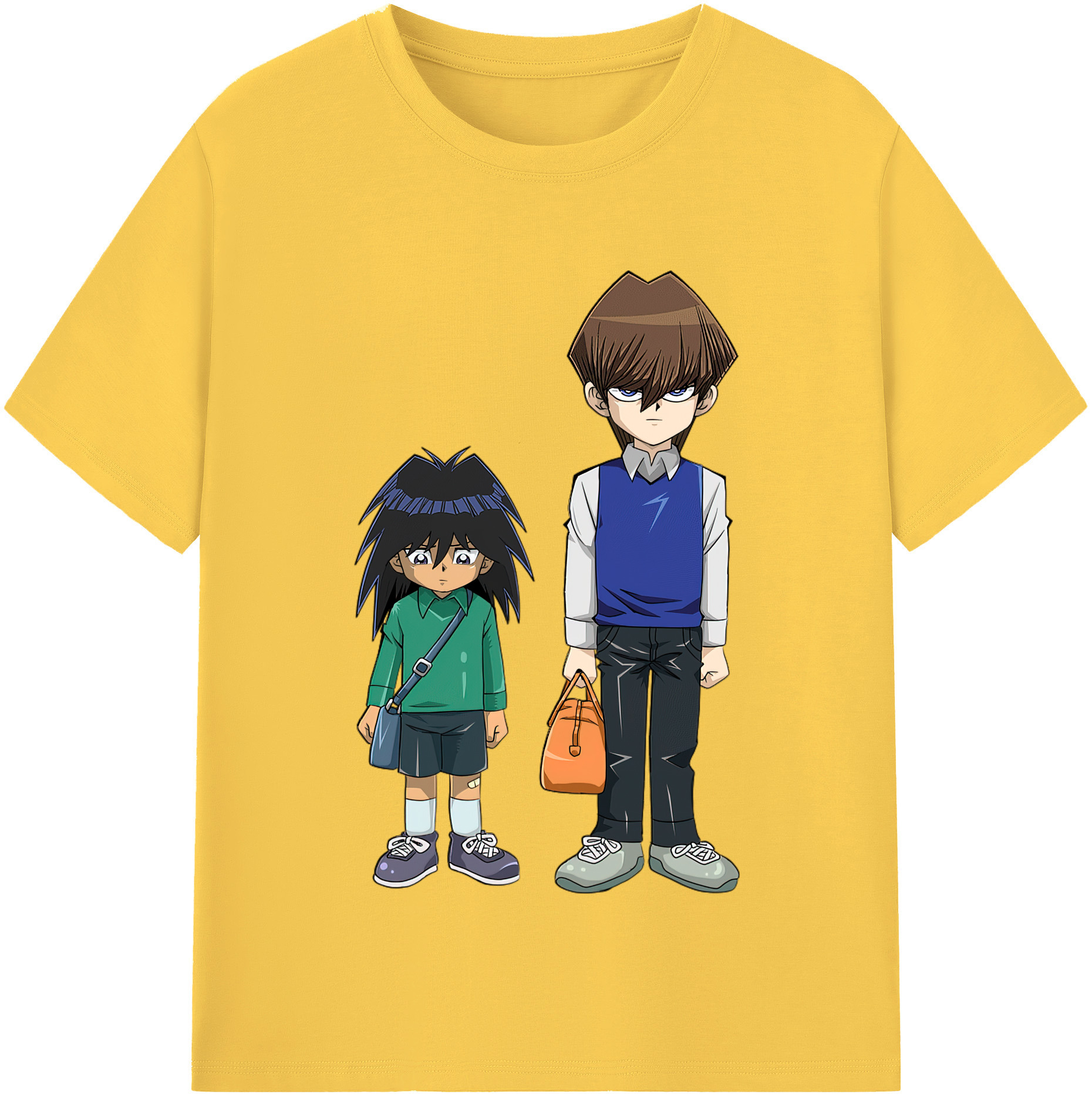 （画像用） 遊☆戯☆王 Yu-Gi-Oh! 綿100％半袖Tシャツ（フロントプリント）