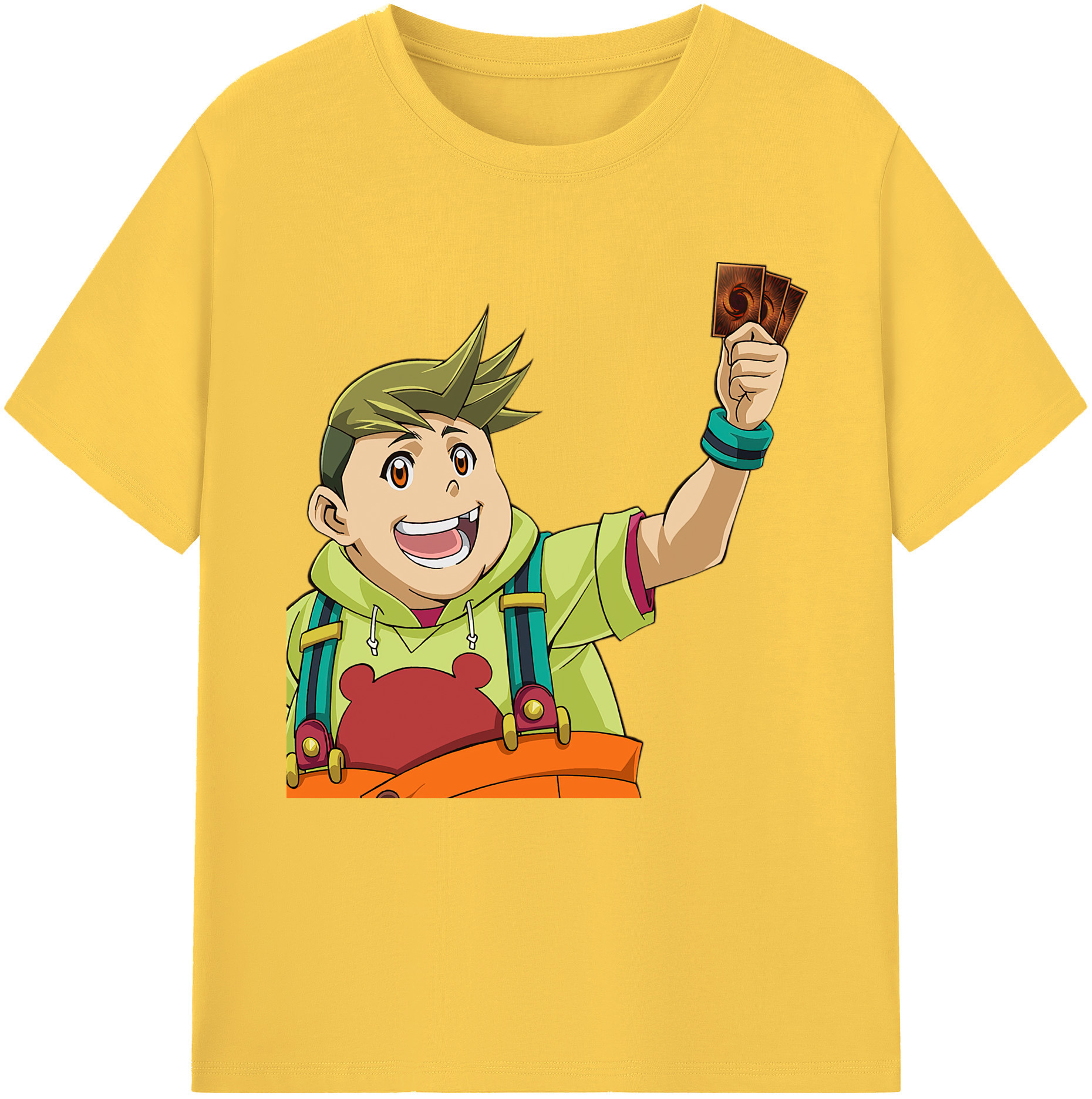 （画像用） 遊☆戯☆王 Yu-Gi-Oh! 綿100％半袖Tシャツ（フロントプリント）