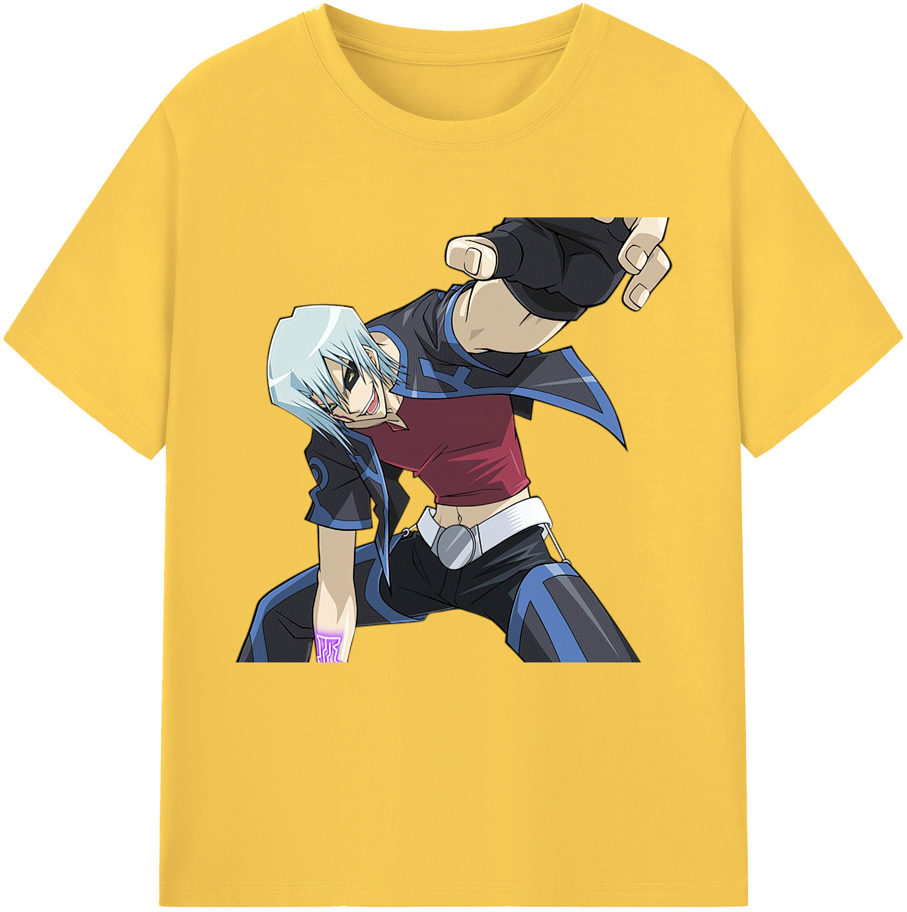 （画像用） 遊☆戯☆王 Yu-Gi-Oh! 綿100％半袖Tシャツ（フロントプリント）