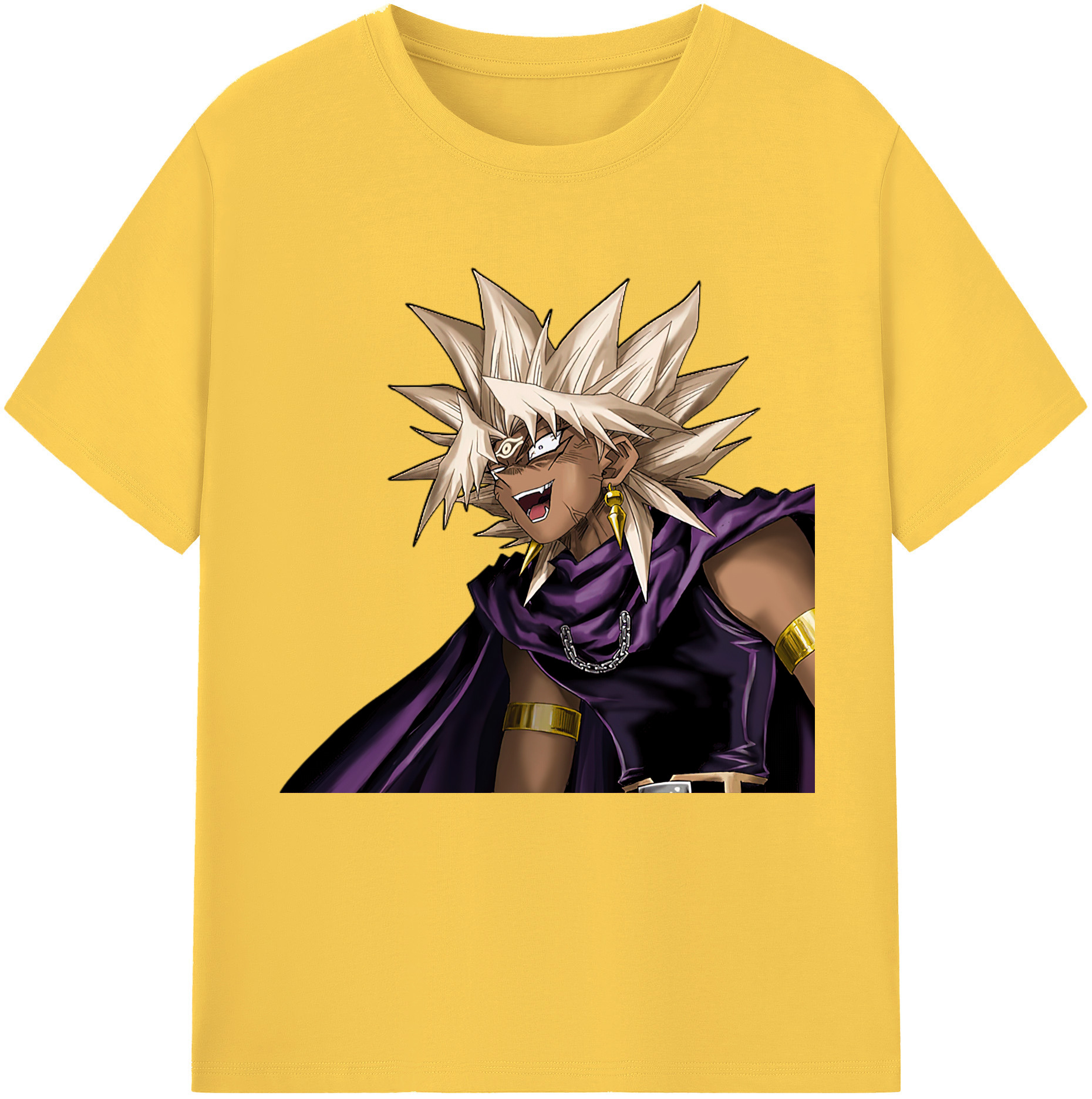 （画像用） 遊☆戯☆王 Yu-Gi-Oh! 綿100％半袖Tシャツ（フロントプリント）