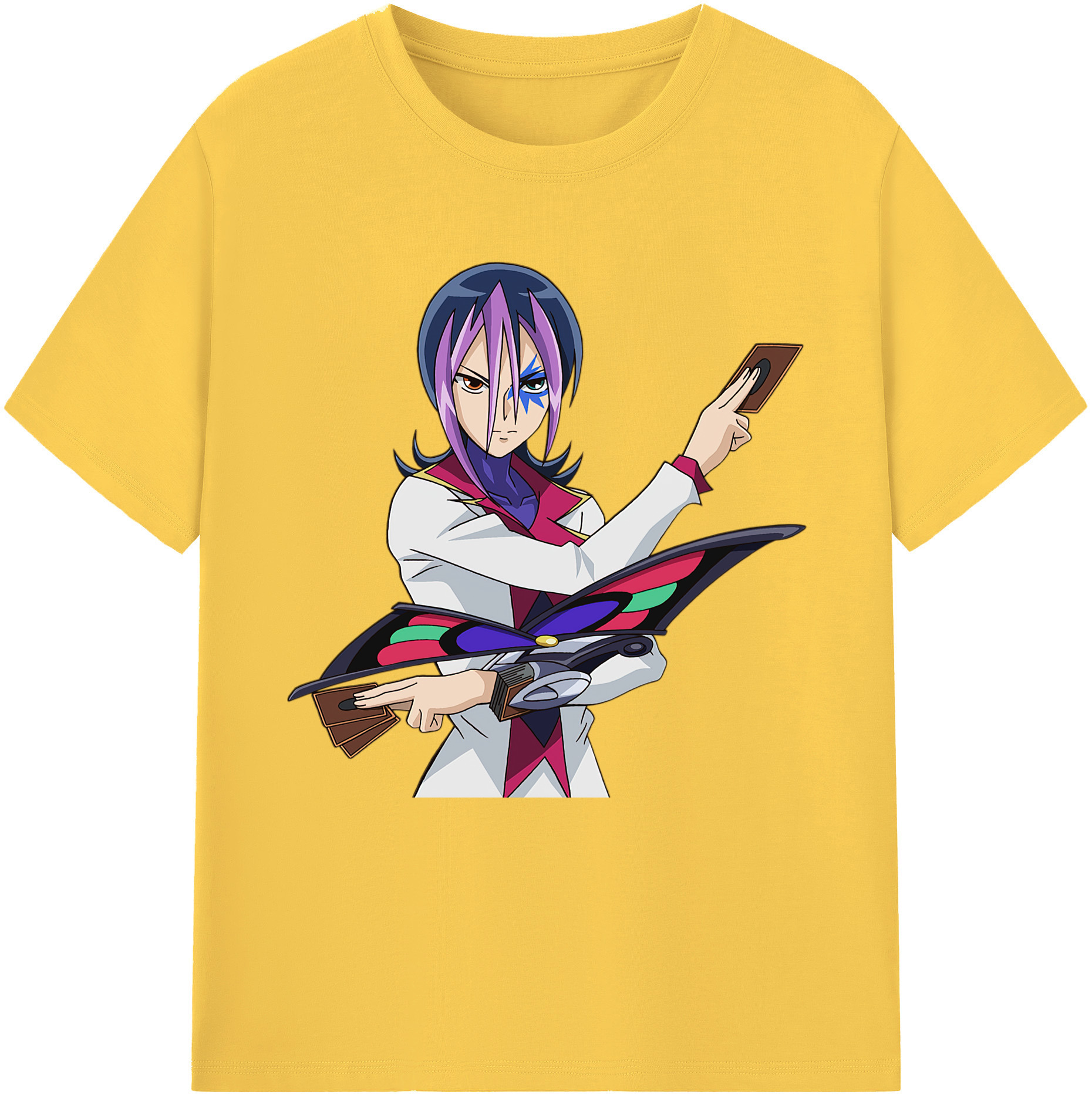 （画像用） 遊☆戯☆王 Yu-Gi-Oh! 綿100％半袖Tシャツ（フロントプリント）