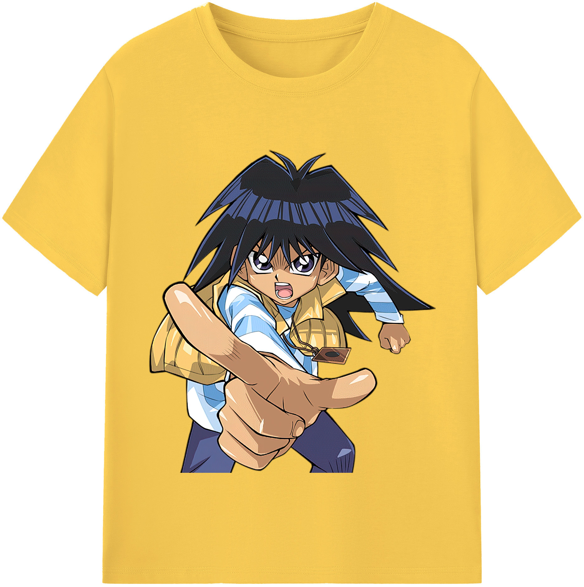 （画像用） 遊☆戯☆王 Yu-Gi-Oh! 綿100％半袖Tシャツ（フロントプリント）