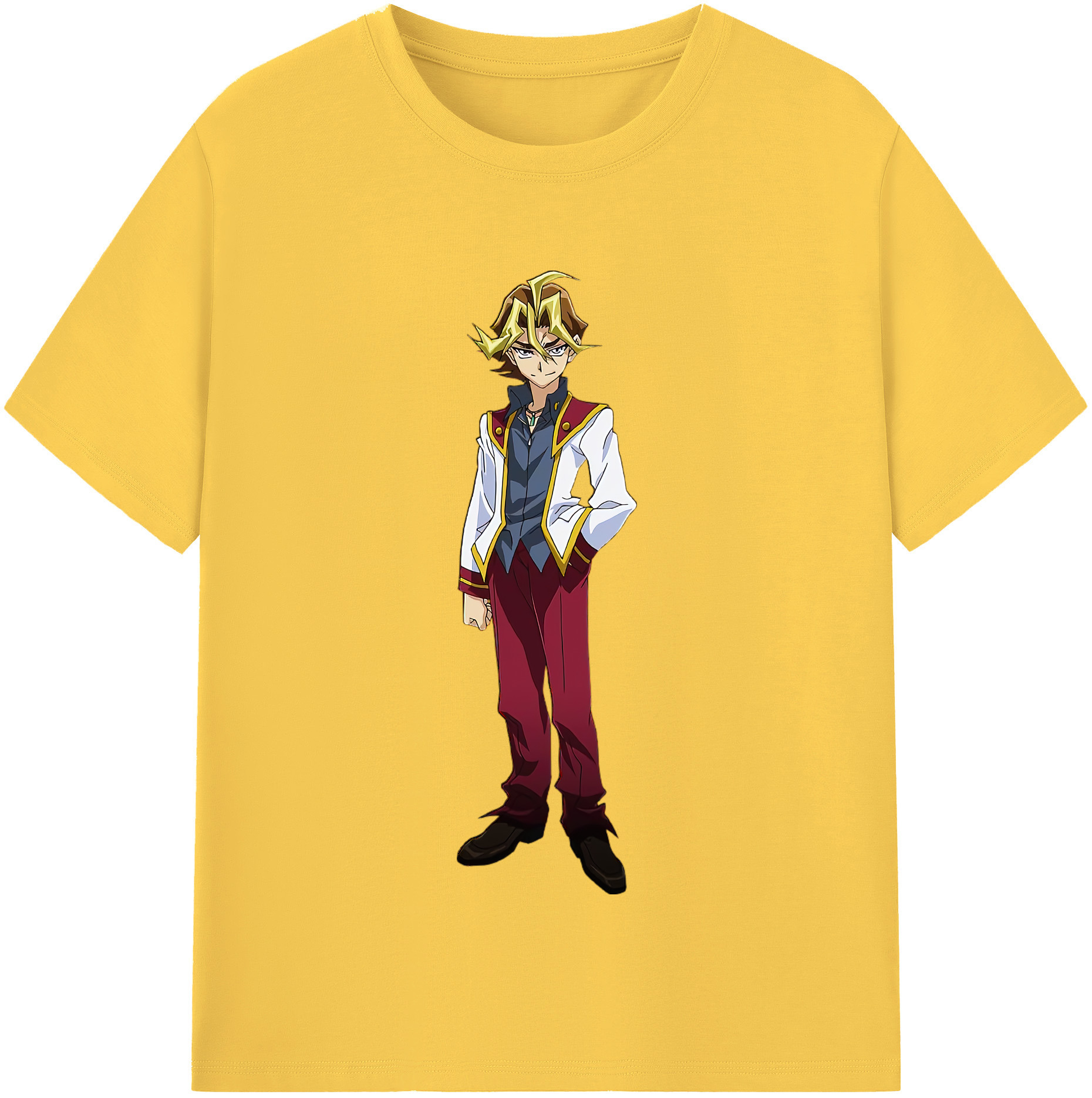 （画像用） 遊☆戯☆王 Yu-Gi-Oh! 綿100％半袖Tシャツ（フロントプリント）