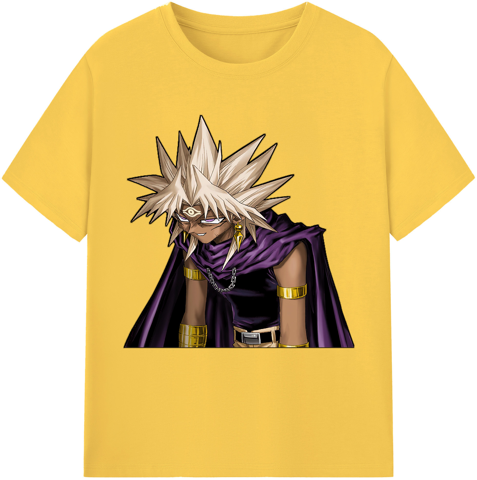 （画像用） 遊☆戯☆王 Yu-Gi-Oh! 綿100％半袖Tシャツ（フロントプリント）