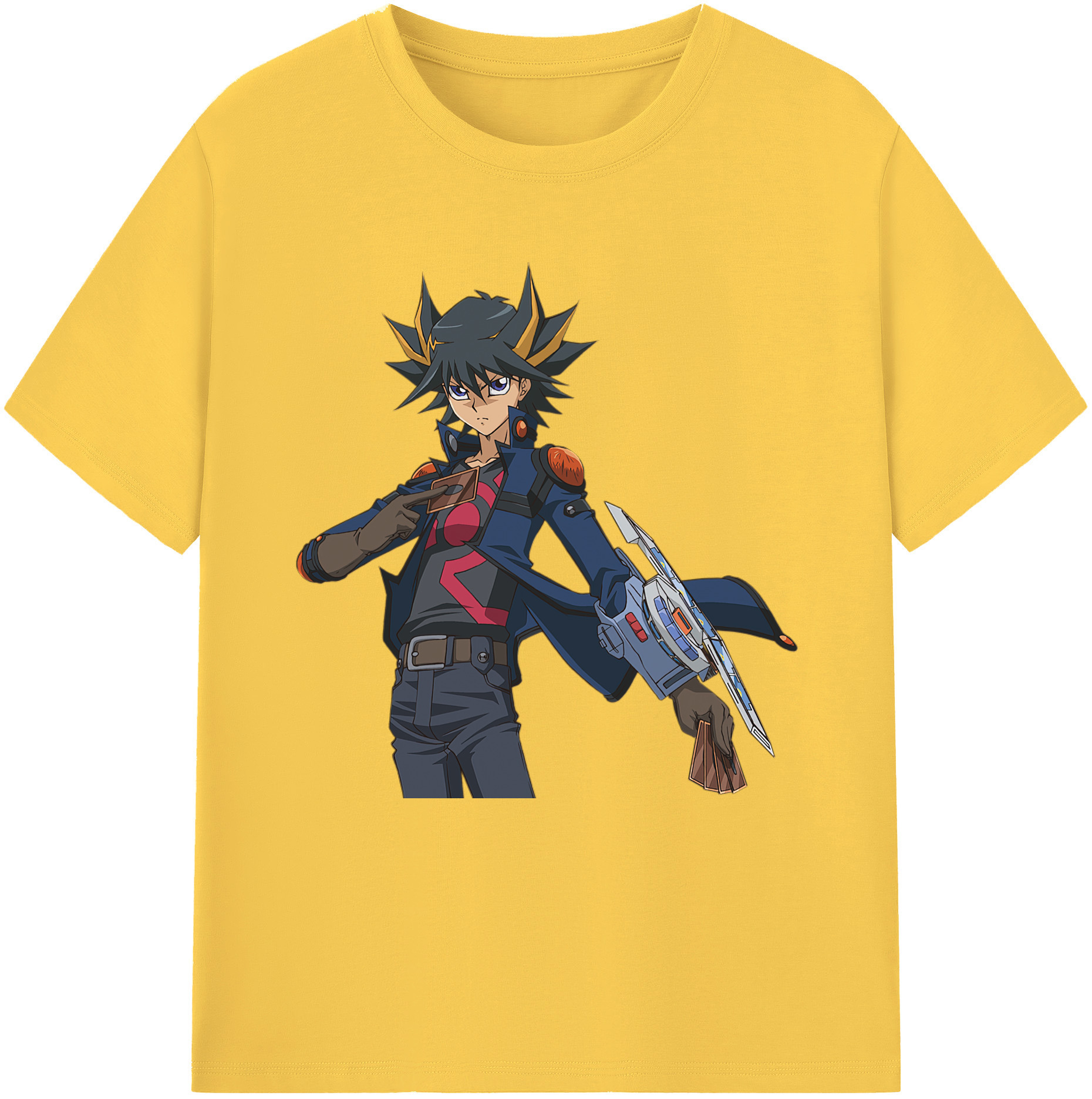 （画像用） 遊☆戯☆王 Yu-Gi-Oh! 綿100％半袖Tシャツ（フロントプリント）