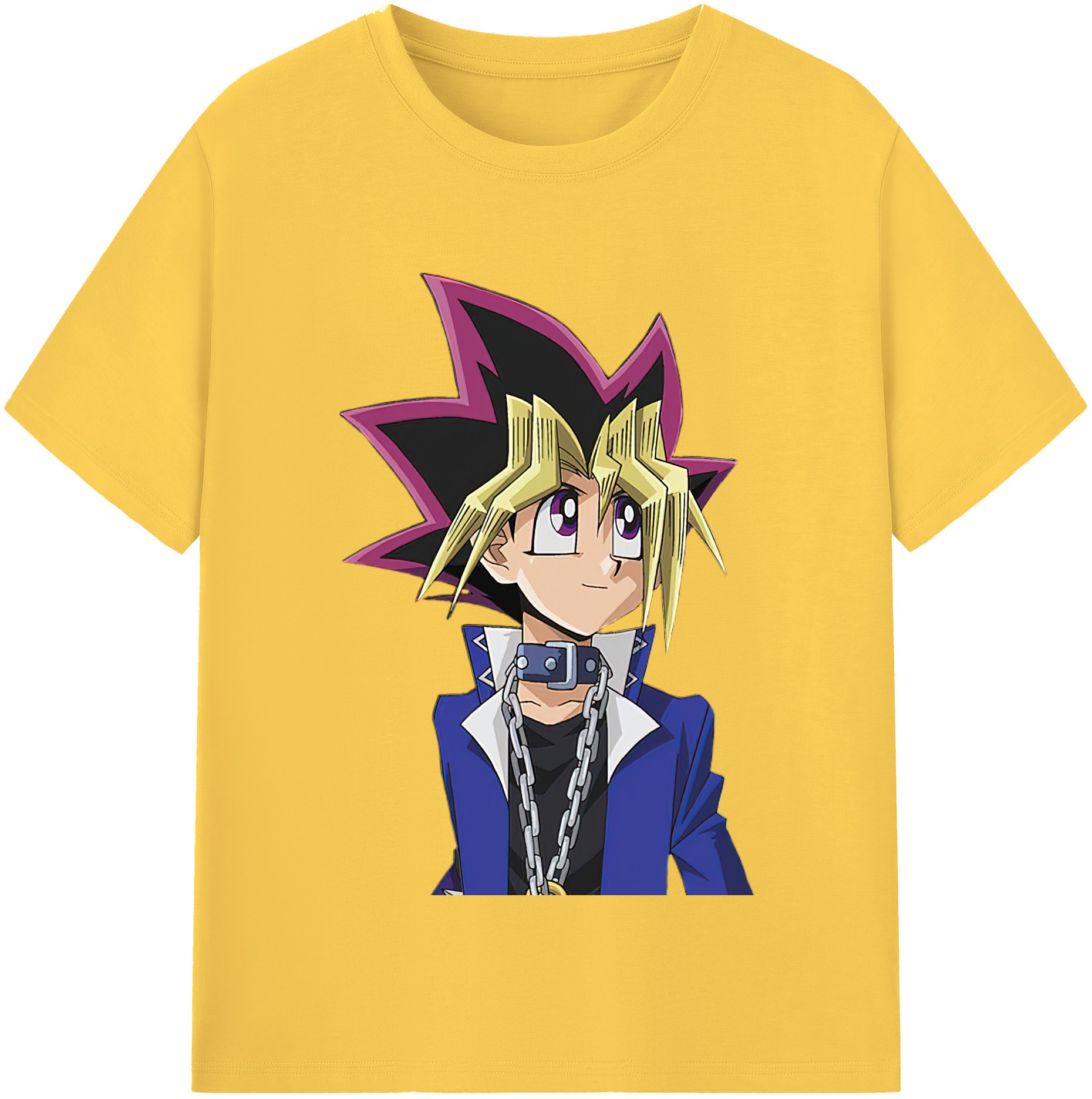 （画像用） 遊☆戯☆王 Yu-Gi-Oh! 綿100％半袖Tシャツ（フロントプリント）