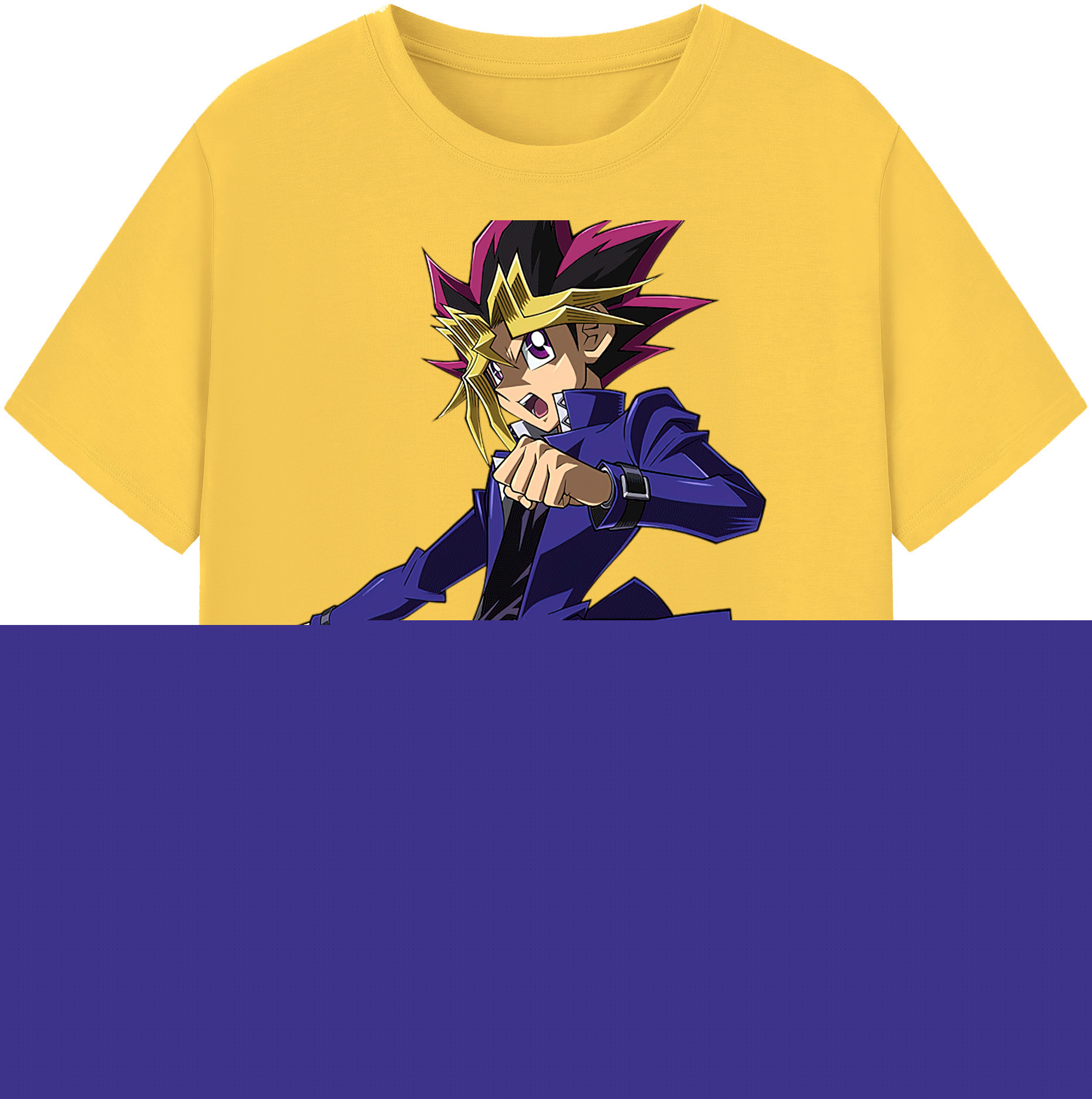 （画像用） 遊☆戯☆王 Yu-Gi-Oh! 綿100％半袖Tシャツ（フロントプリント）