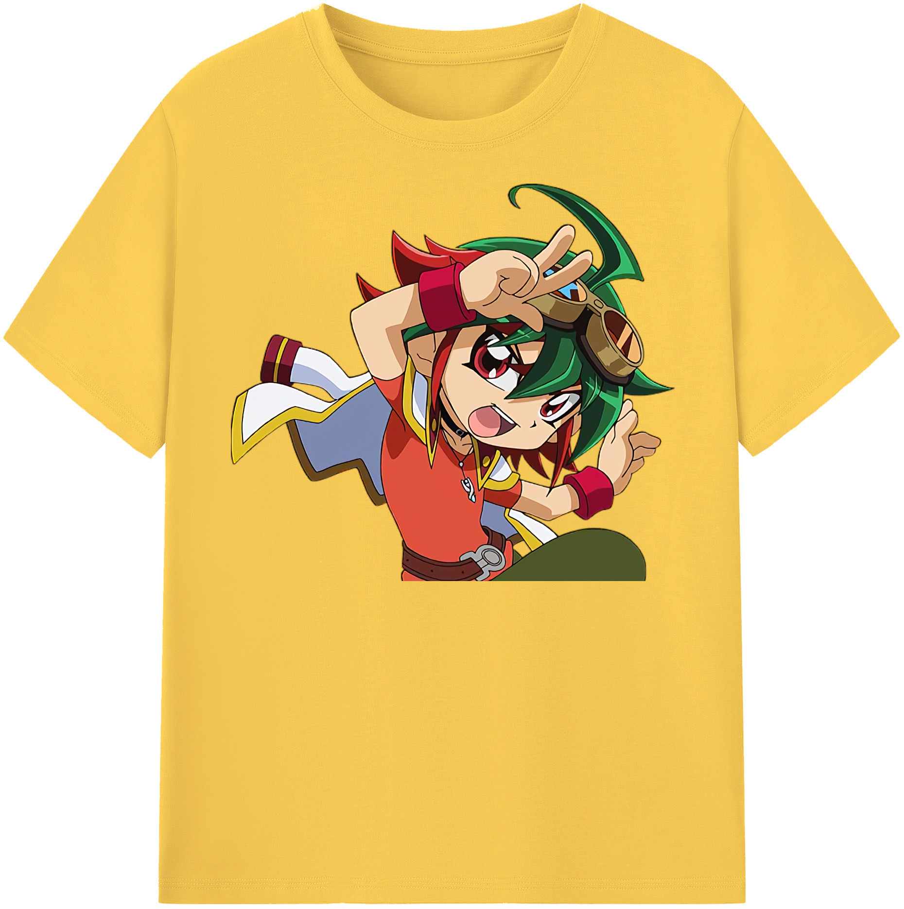 （画像用） 遊☆戯☆王 Yu-Gi-Oh! 綿100％半袖Tシャツ（フロントプリント）