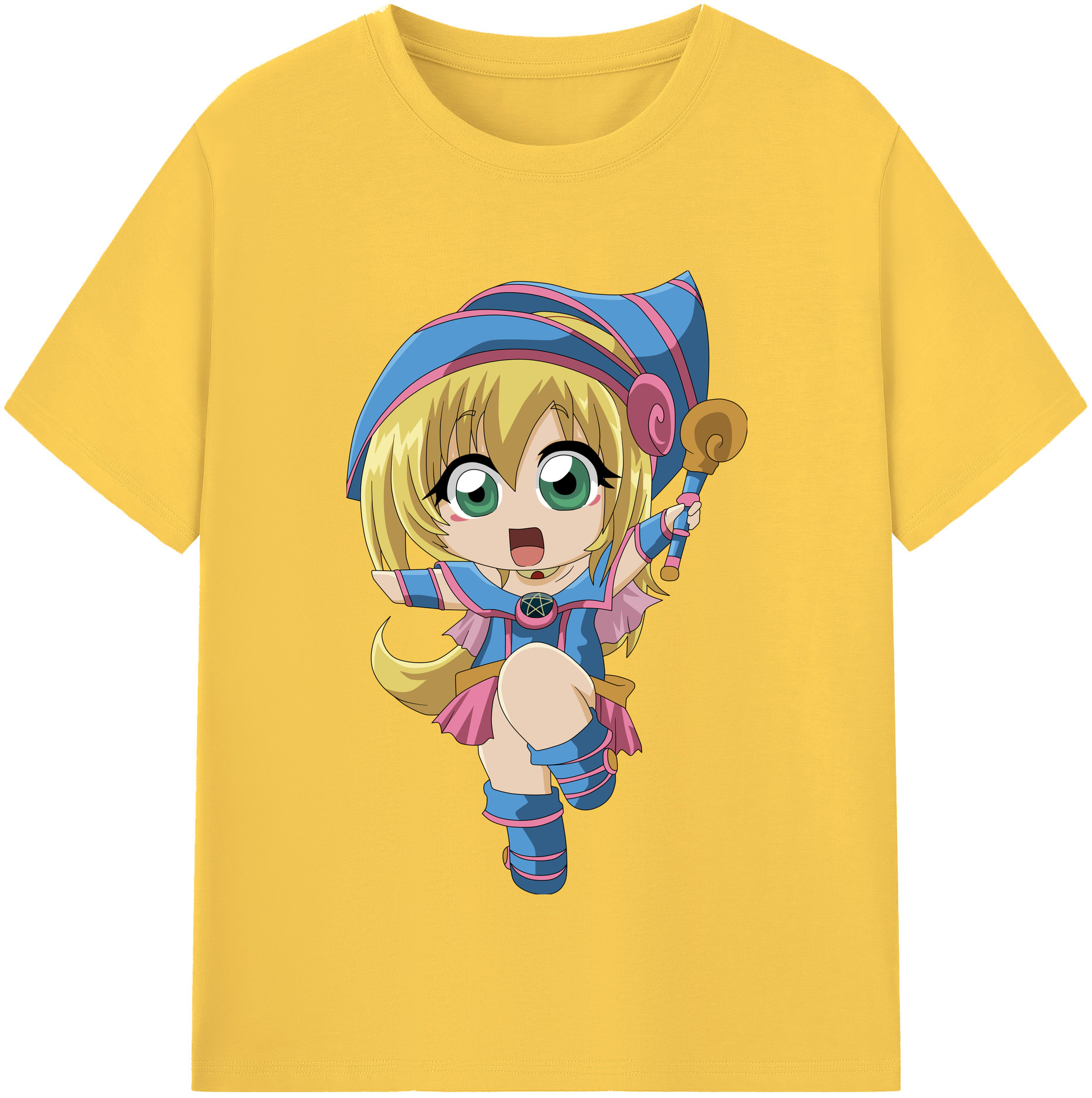 （画像用） 遊☆戯☆王 Yu-Gi-Oh! 綿100％半袖Tシャツ（フロントプリント）